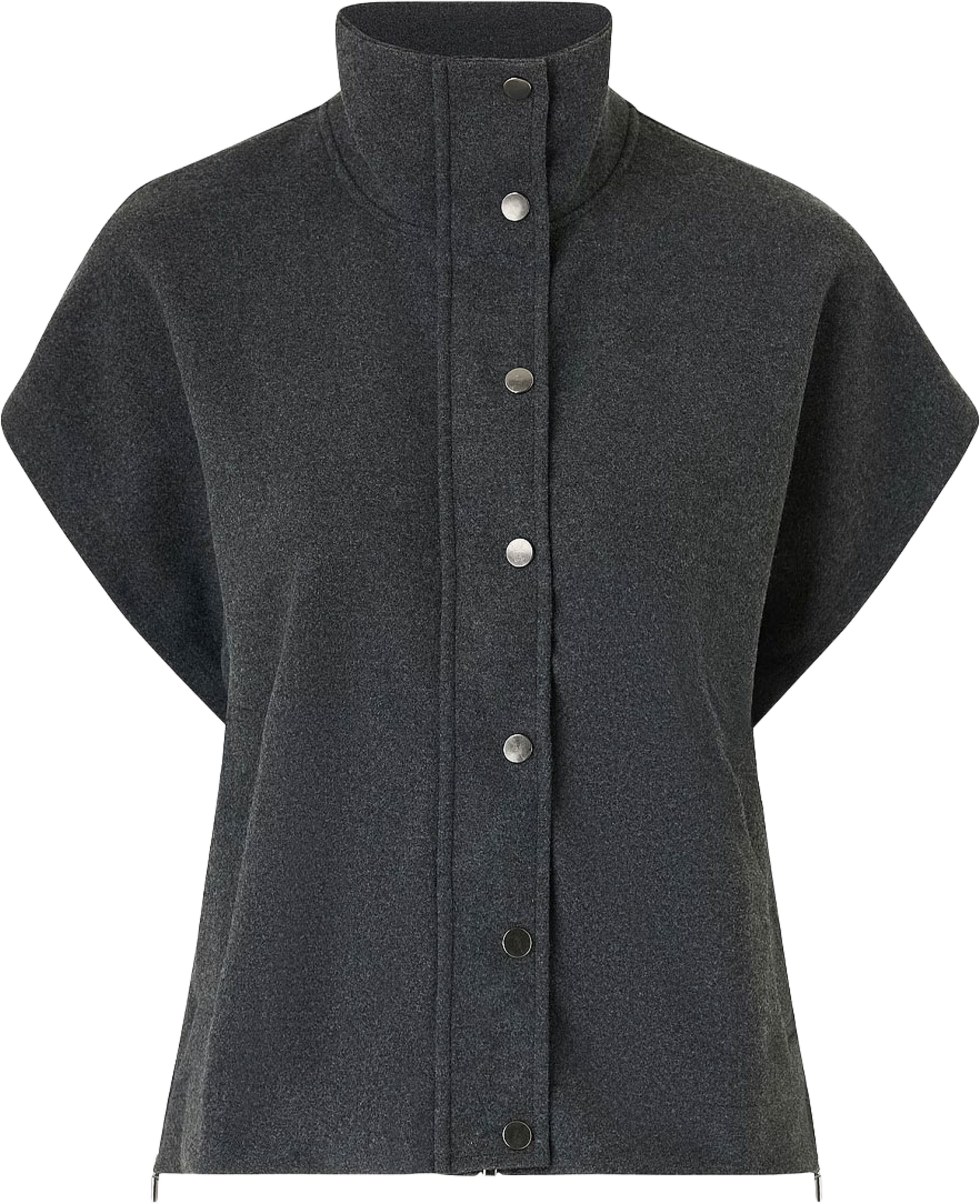 SC-Vagna 1 Waistcoat, från Soyaconcept, i färgen Dark Earth Melange. Klicka för att öppna bilden i stort format