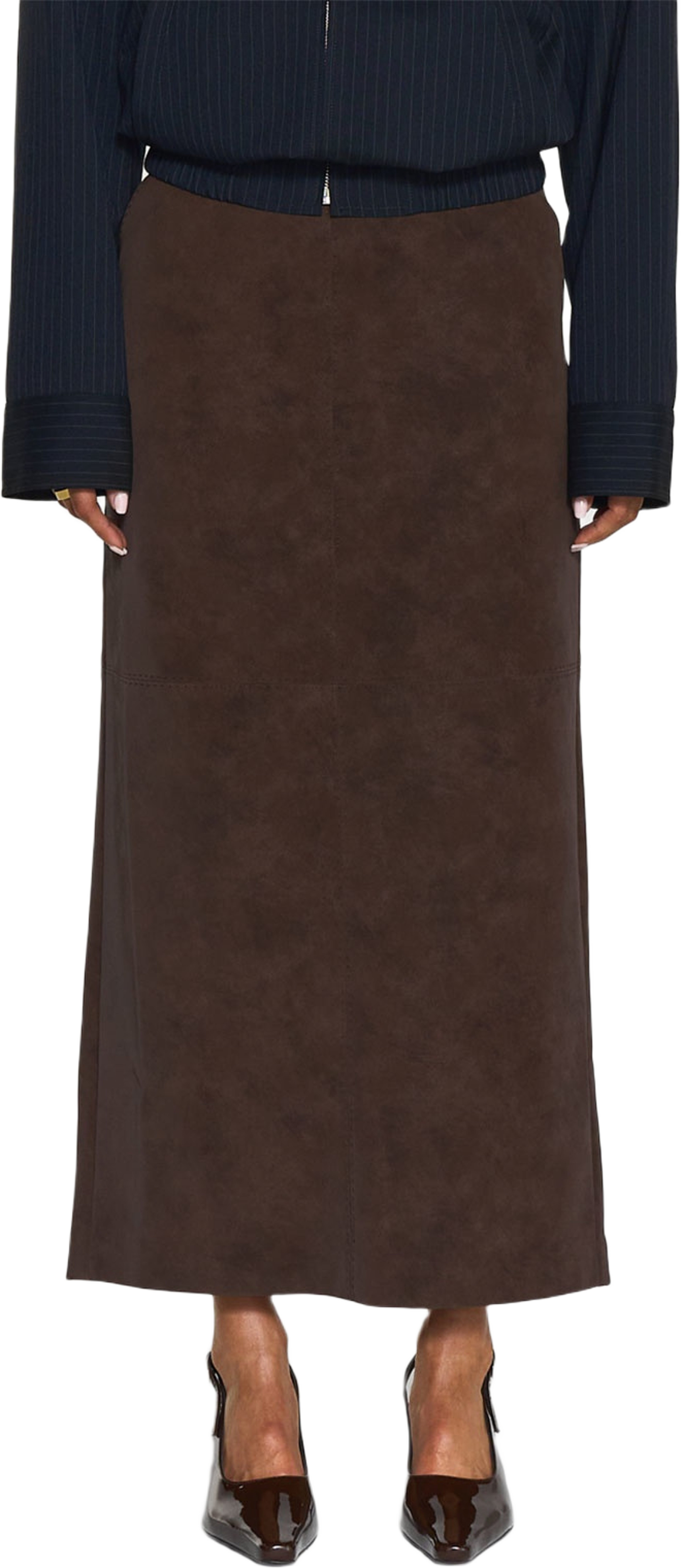 Yara Faux Suede Skirt