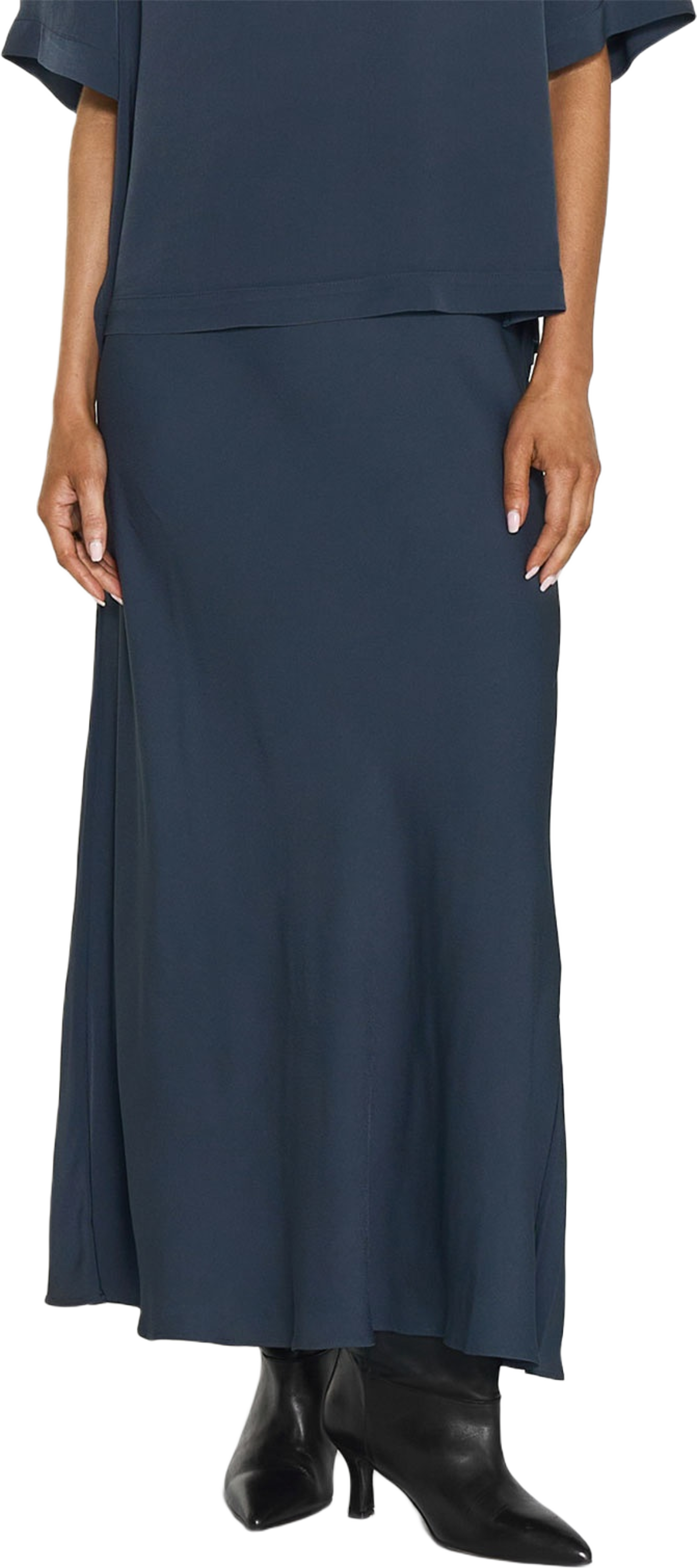 Tyne Satin Skirt