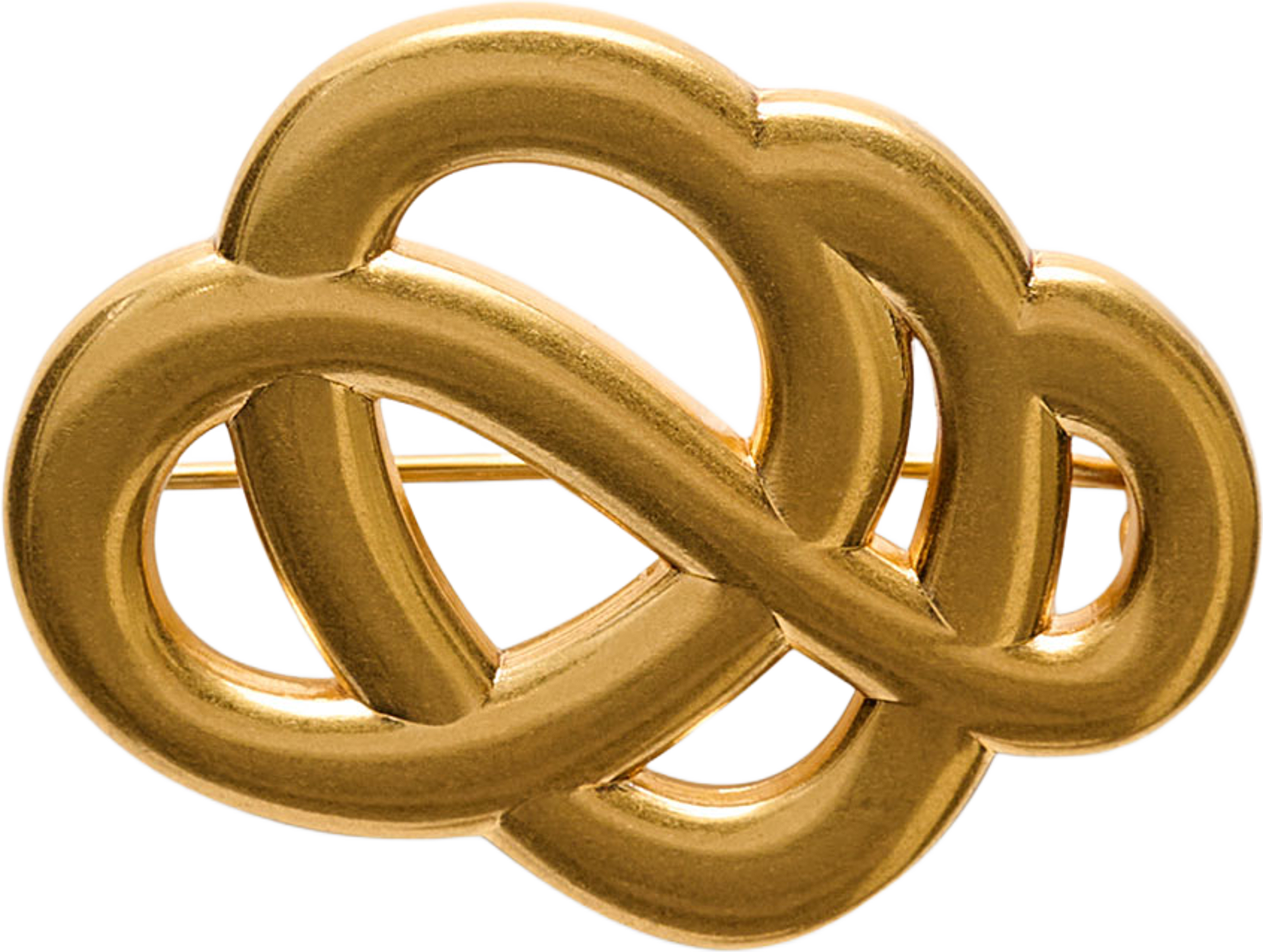 Broche minibrosch, från By Malene Birger, i färgen Gold. Klicka för att öppna bilden i stort format