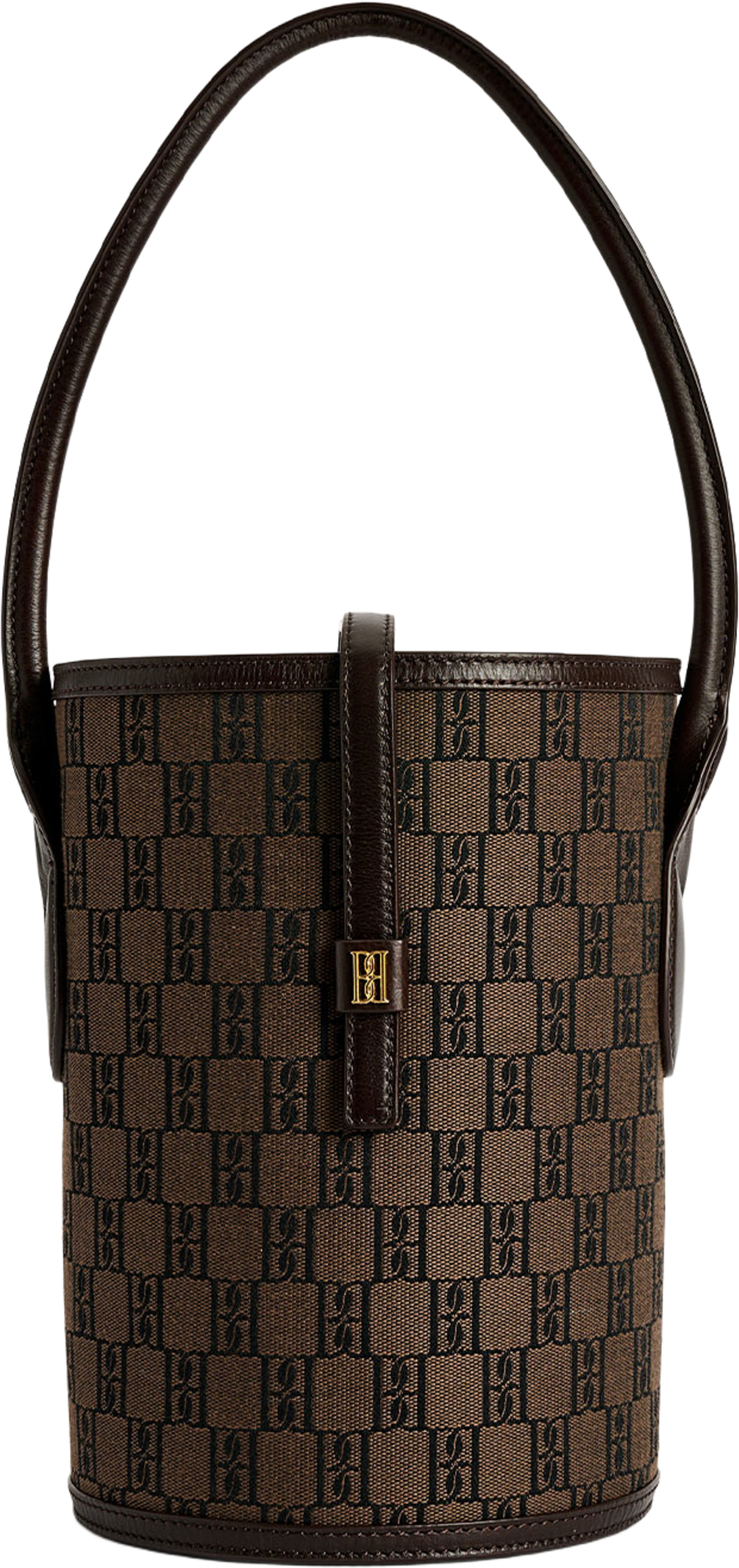 Marylle bucketväska, från By Malene Birger, i färgen Bison. Klicka för att öppna bilden i stort format