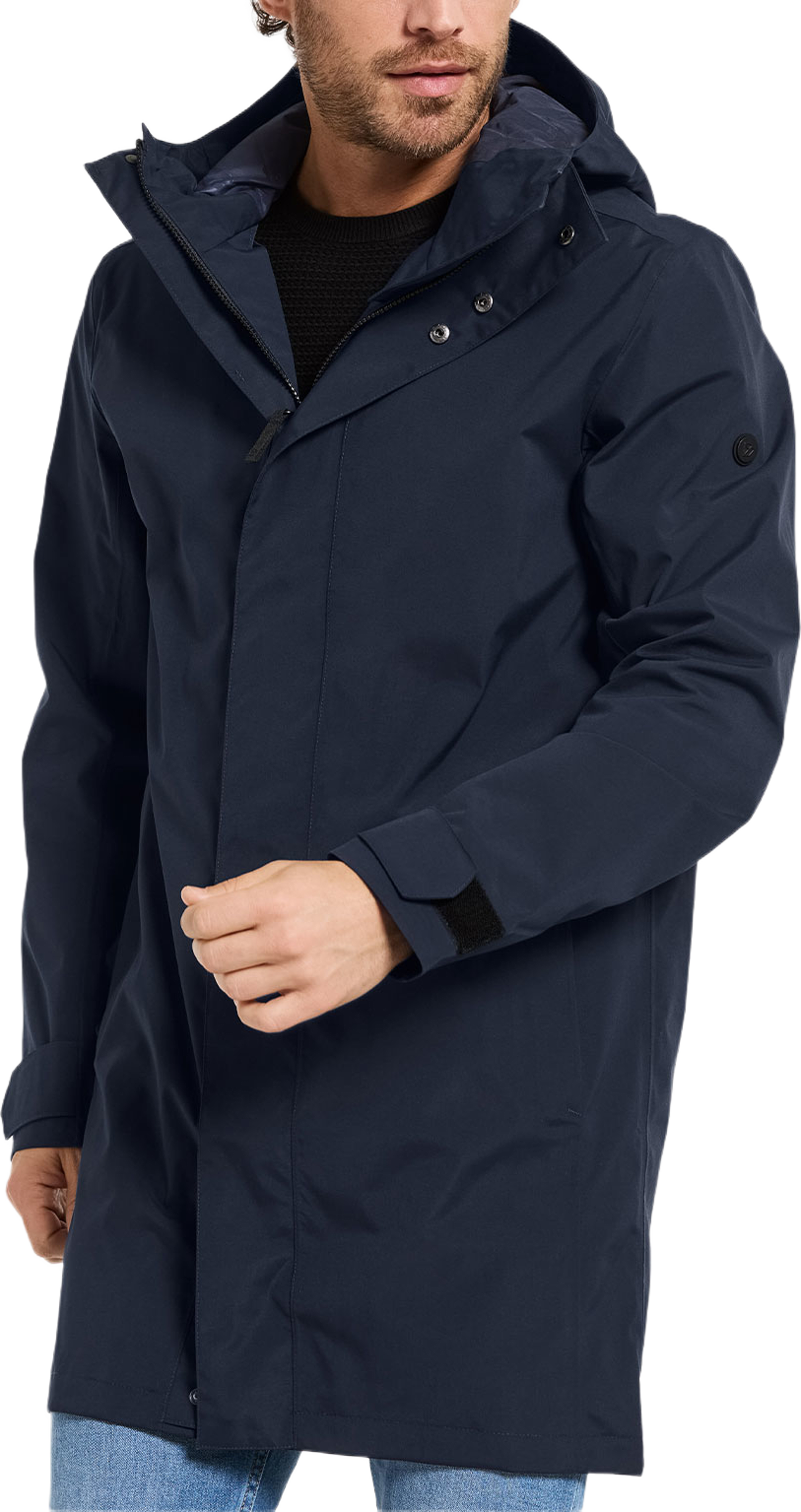 George Parka, från Didriksons, i färgen Dark Night Blue. Klicka för att öppna bilden i stort format