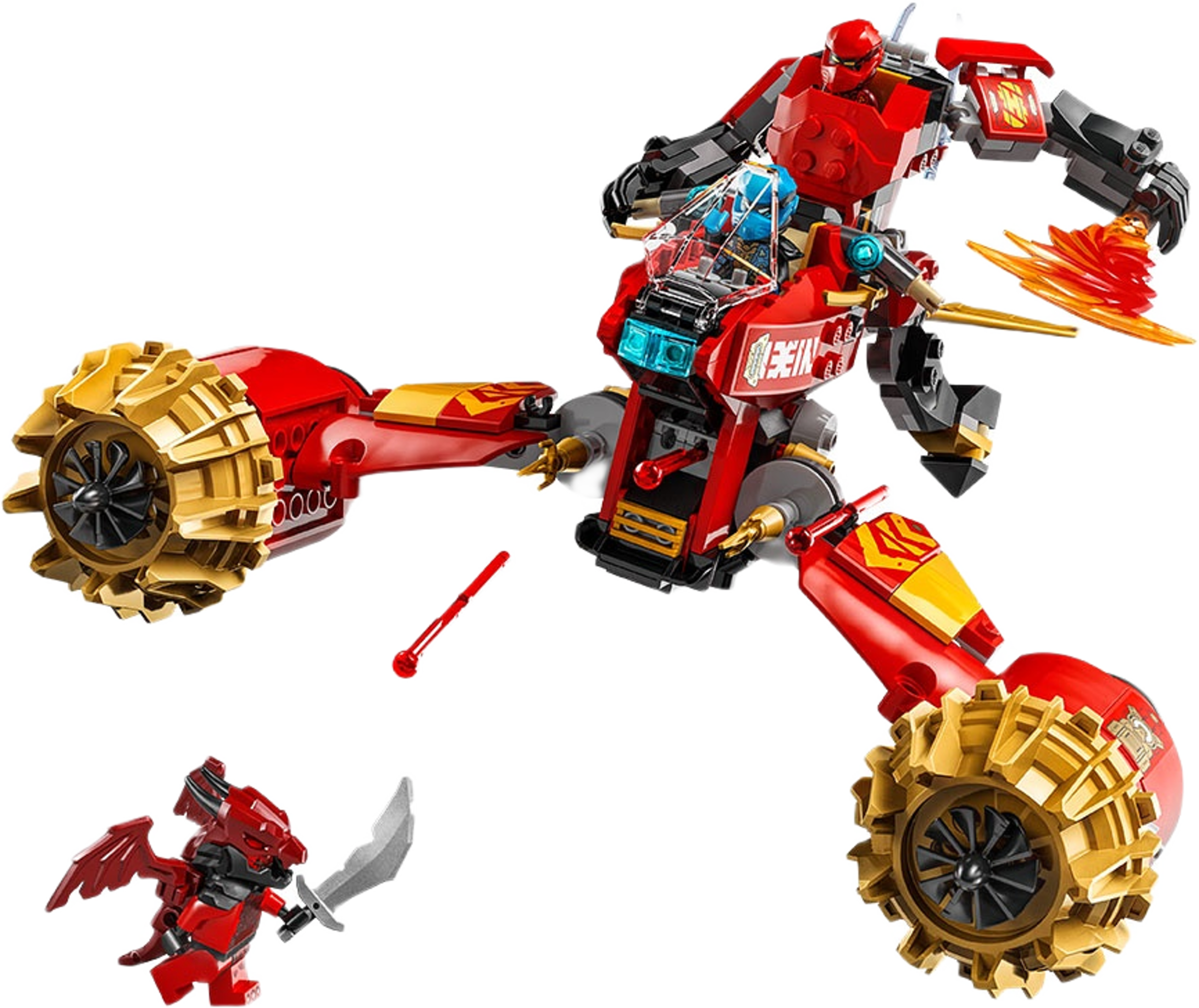 NINJAGO Kais robotstormförare 71830, från LEGO.