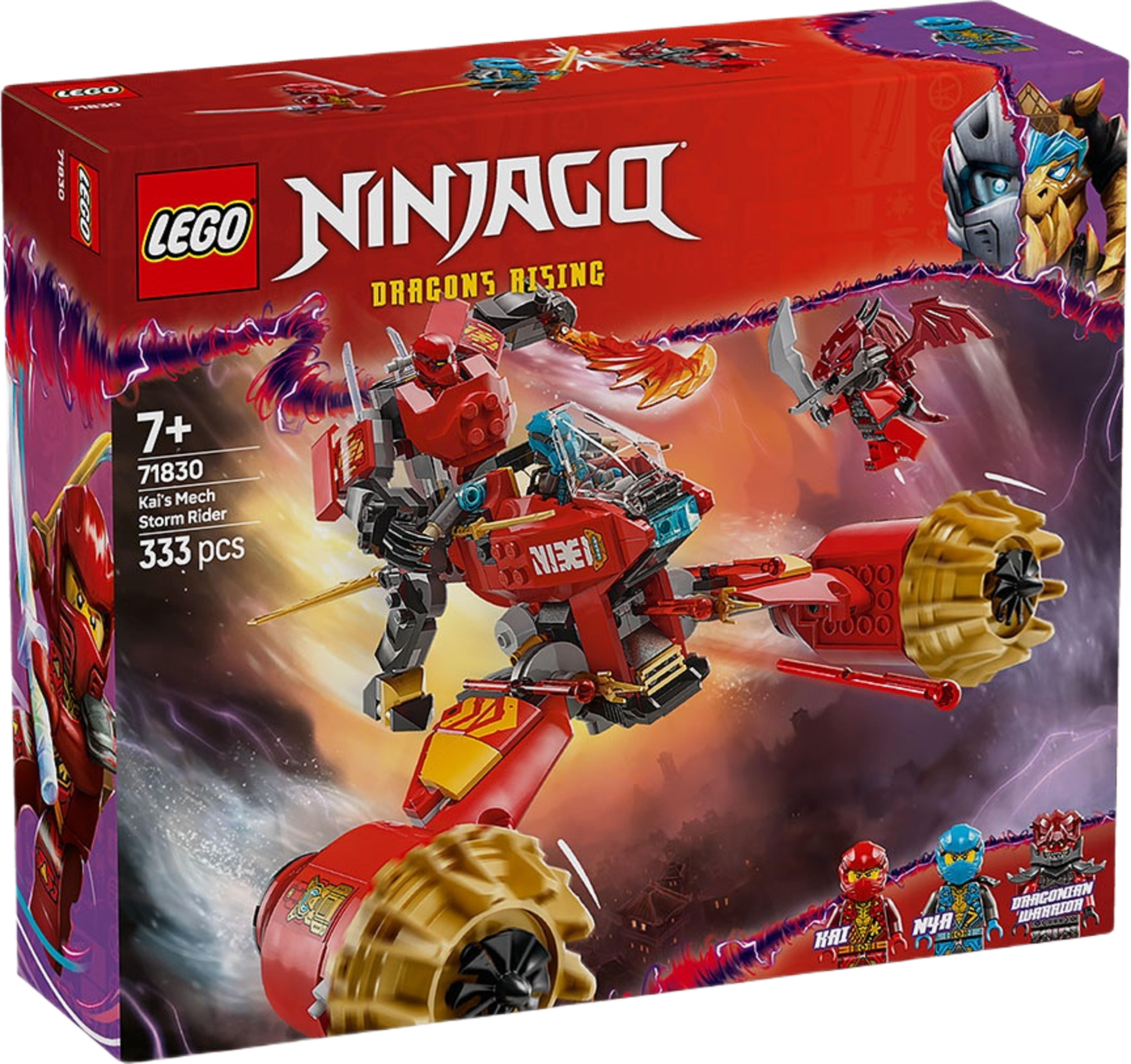 NINJAGO Kais robotstormförare 71830, från LEGO.
