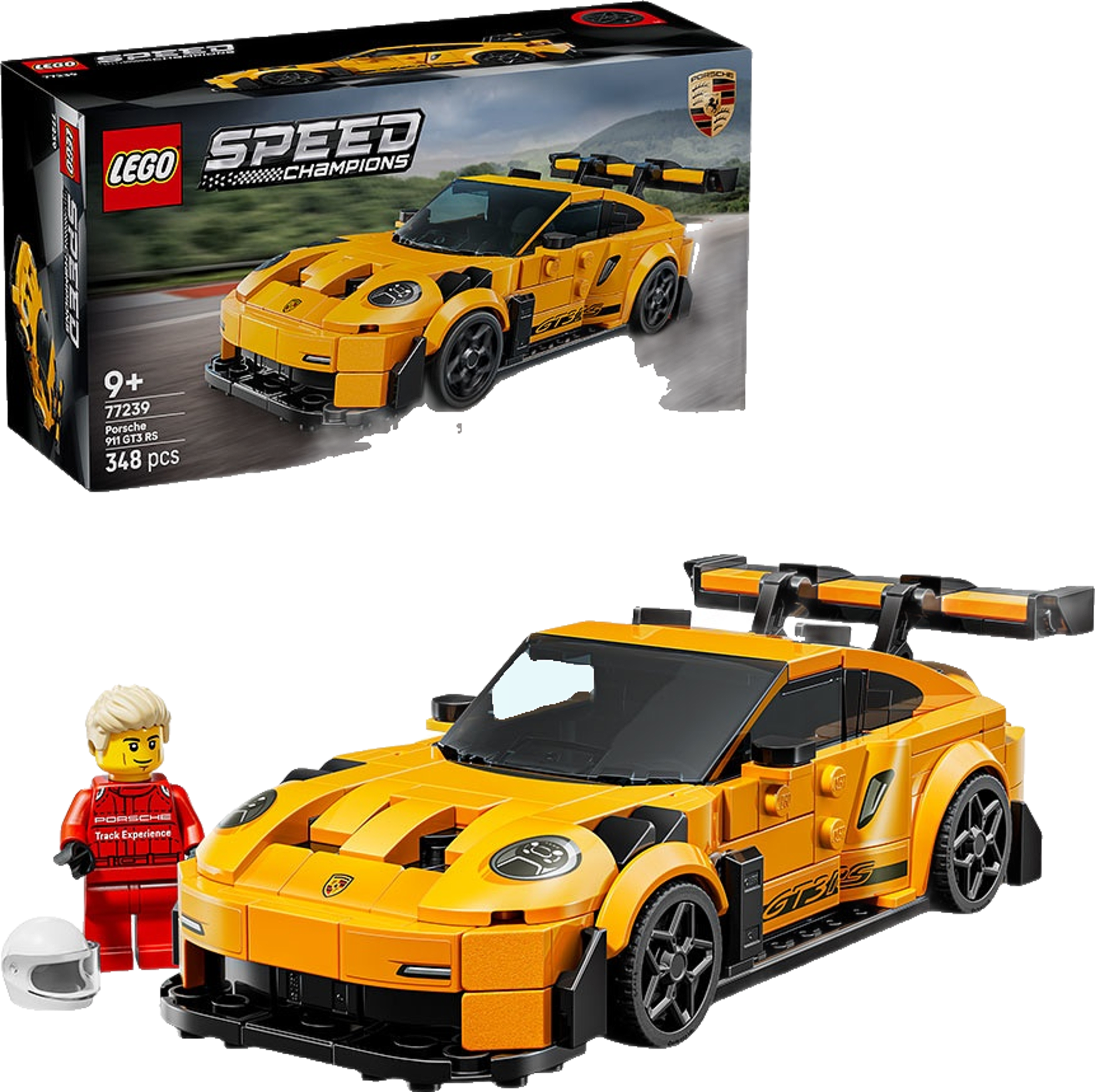 Speed Champions Porsche 911 GT3 RS 77239, från LEGO.