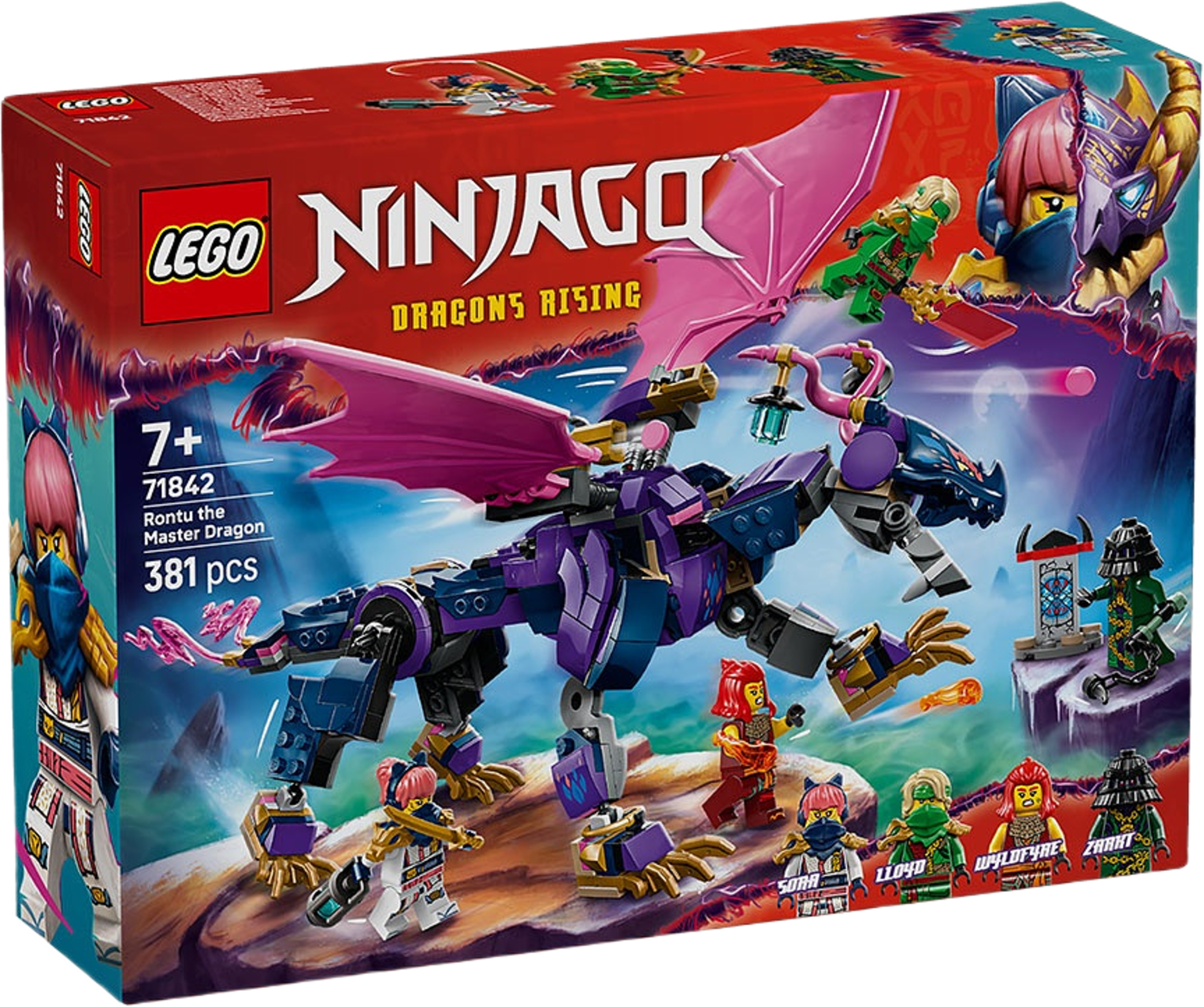 NINJAGO Mästardraken Rontu 71842, från LEGO.