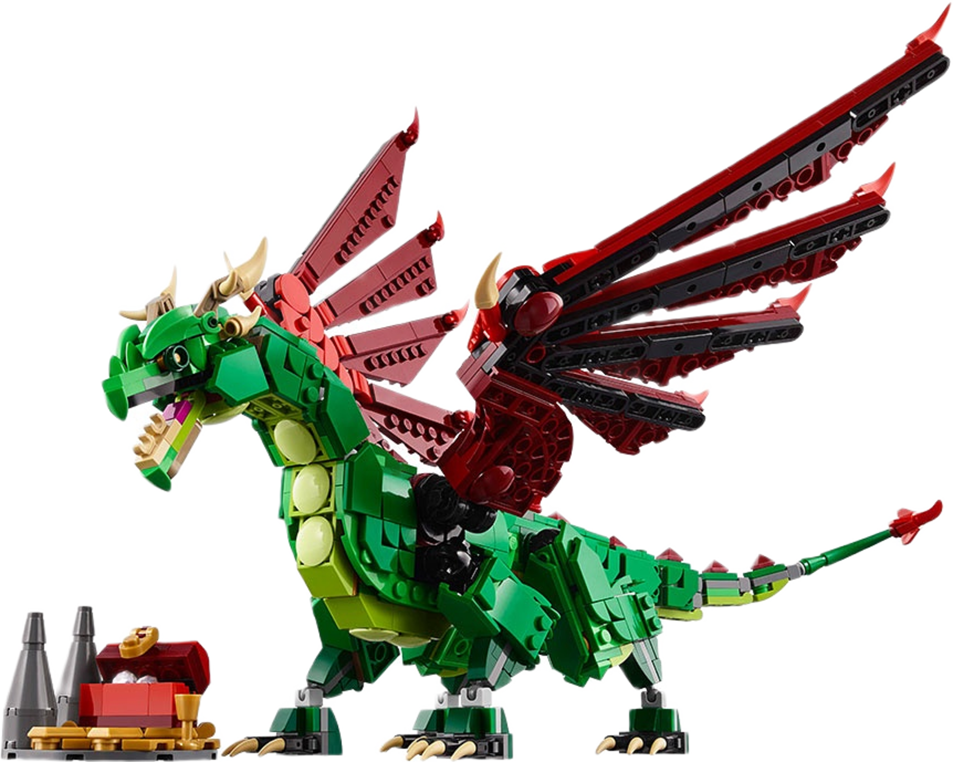 Creator 3in1 Medeltida drake 31161, från LEGO.