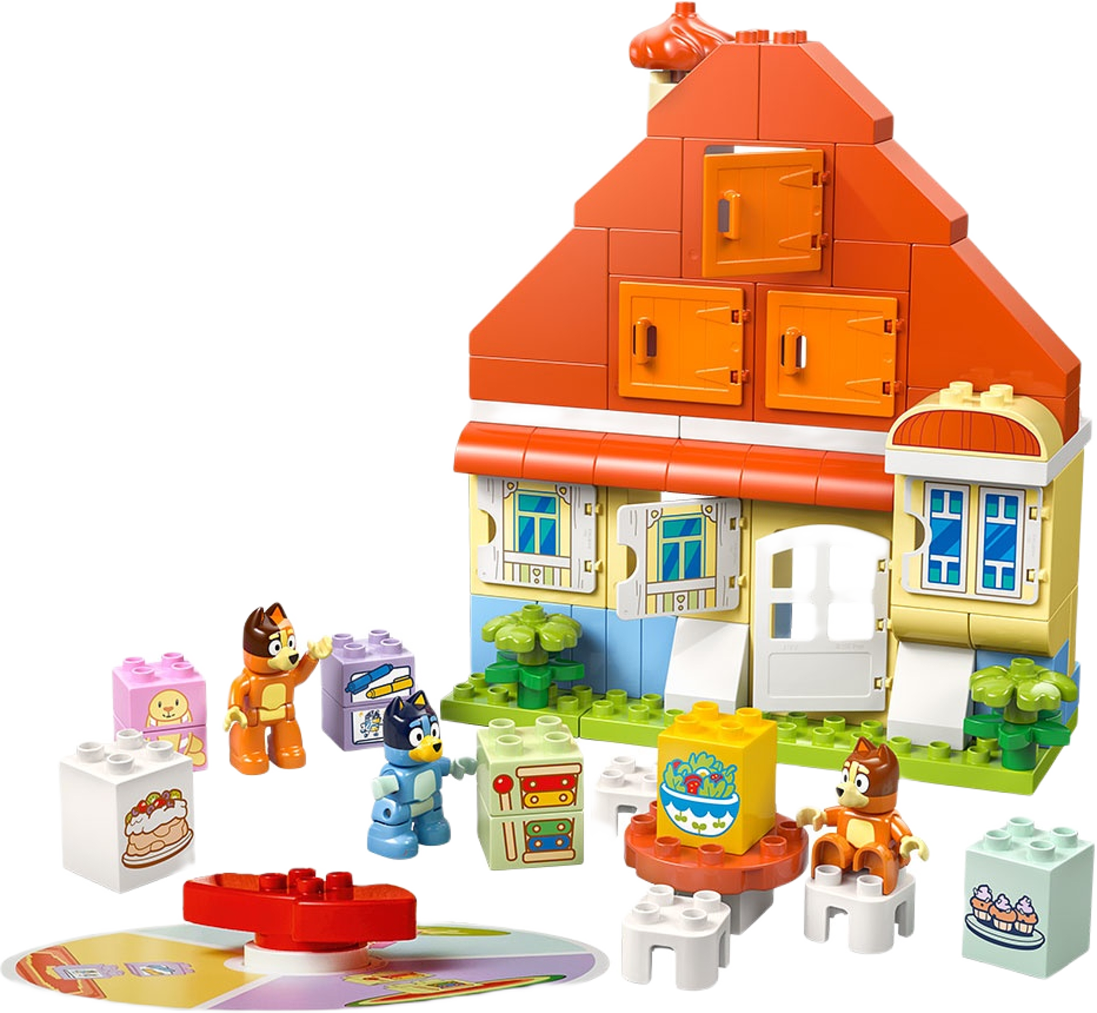 DUPLO Blueys hus med memoryspel 10459, från LEGO.