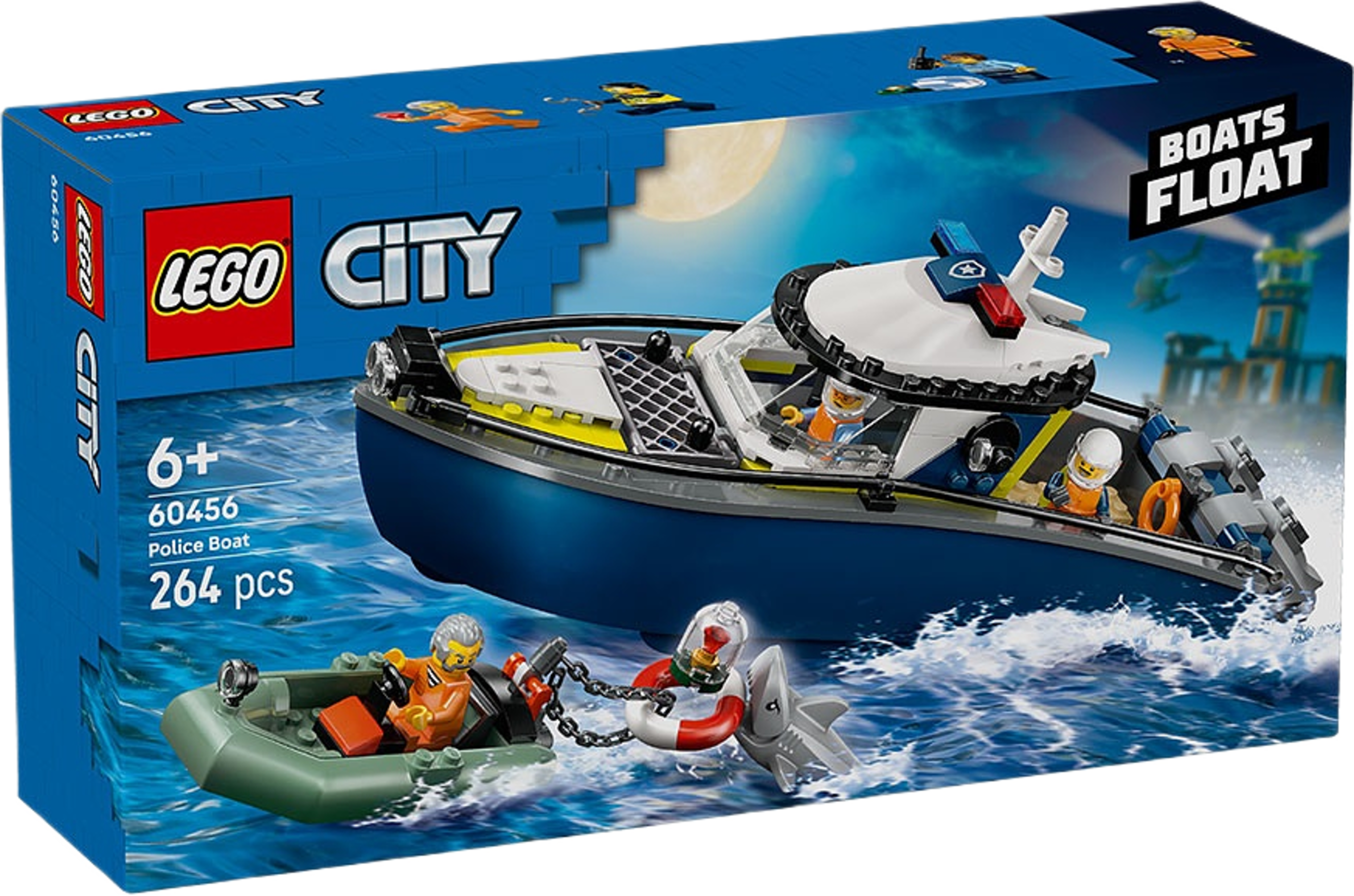 City Polisens båtjakt 60456, från LEGO.
