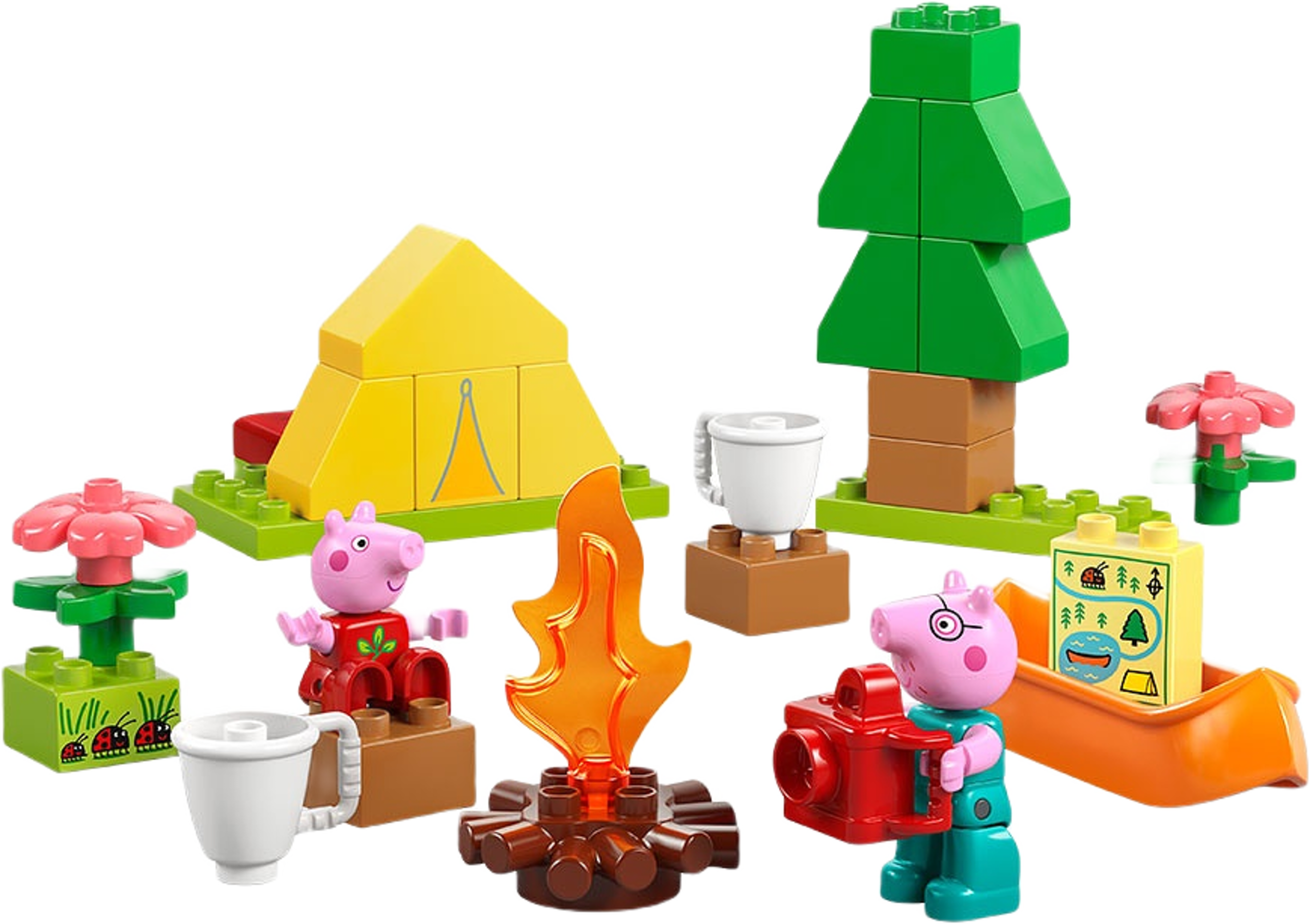 DUPLO Greta Gris Campingtur 10452, från LEGO.
