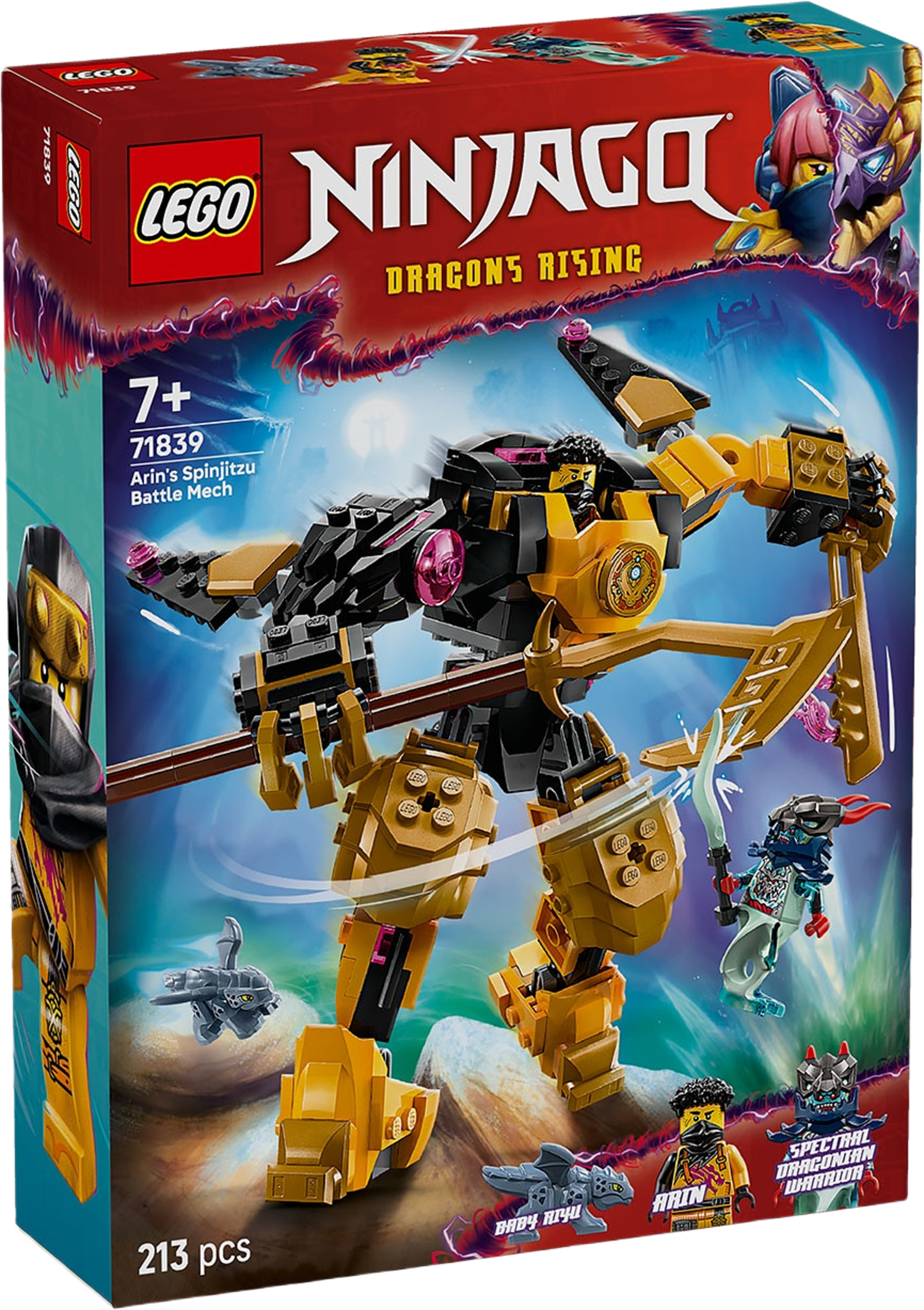 NINJAGO® Arins spinjitzurobot 71839, från LEGO.