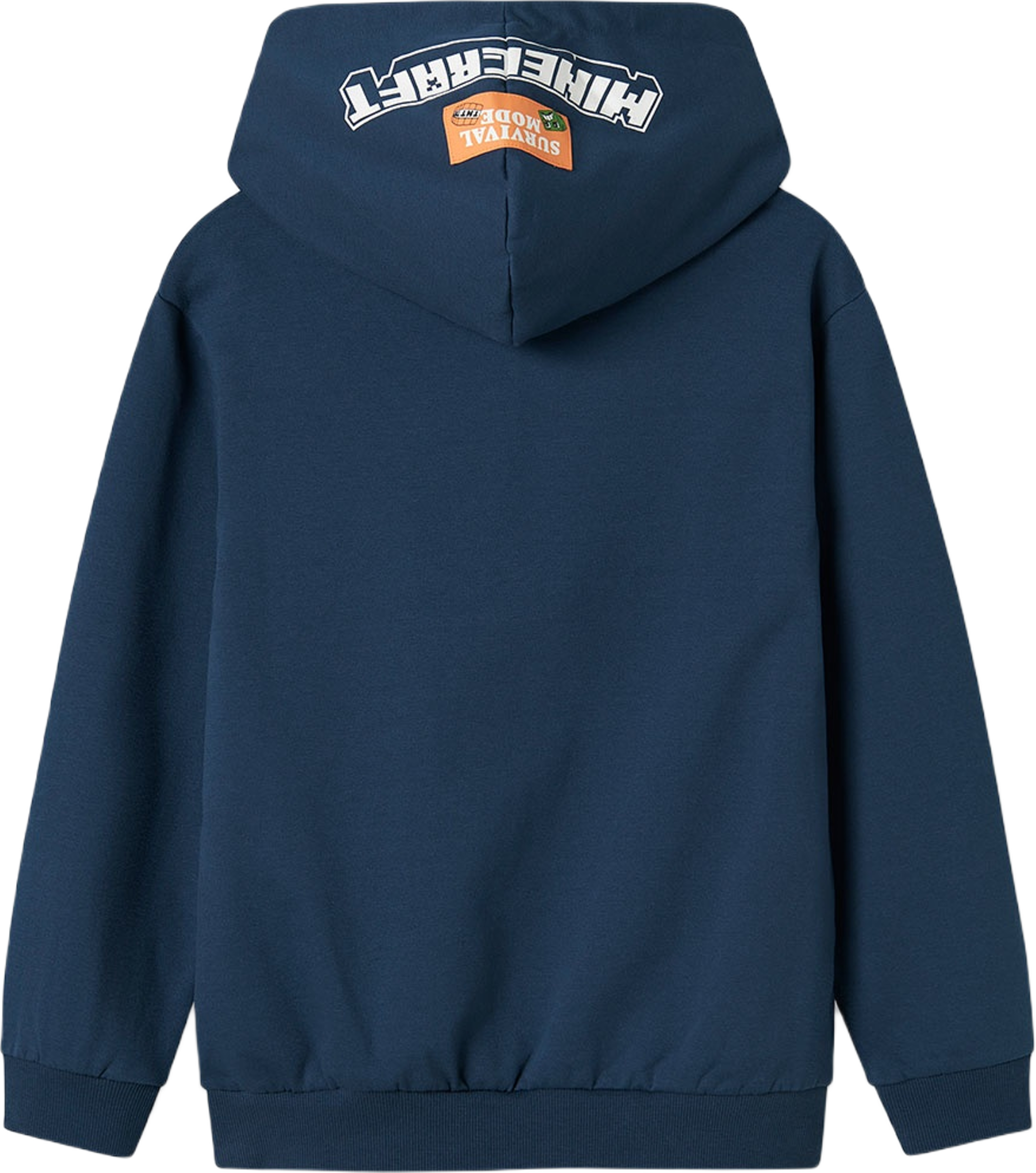 NKMSAAG MINECRAFT NREG SWEAT WH BRU BFU, från Name It, i färgen Insignia Blue.