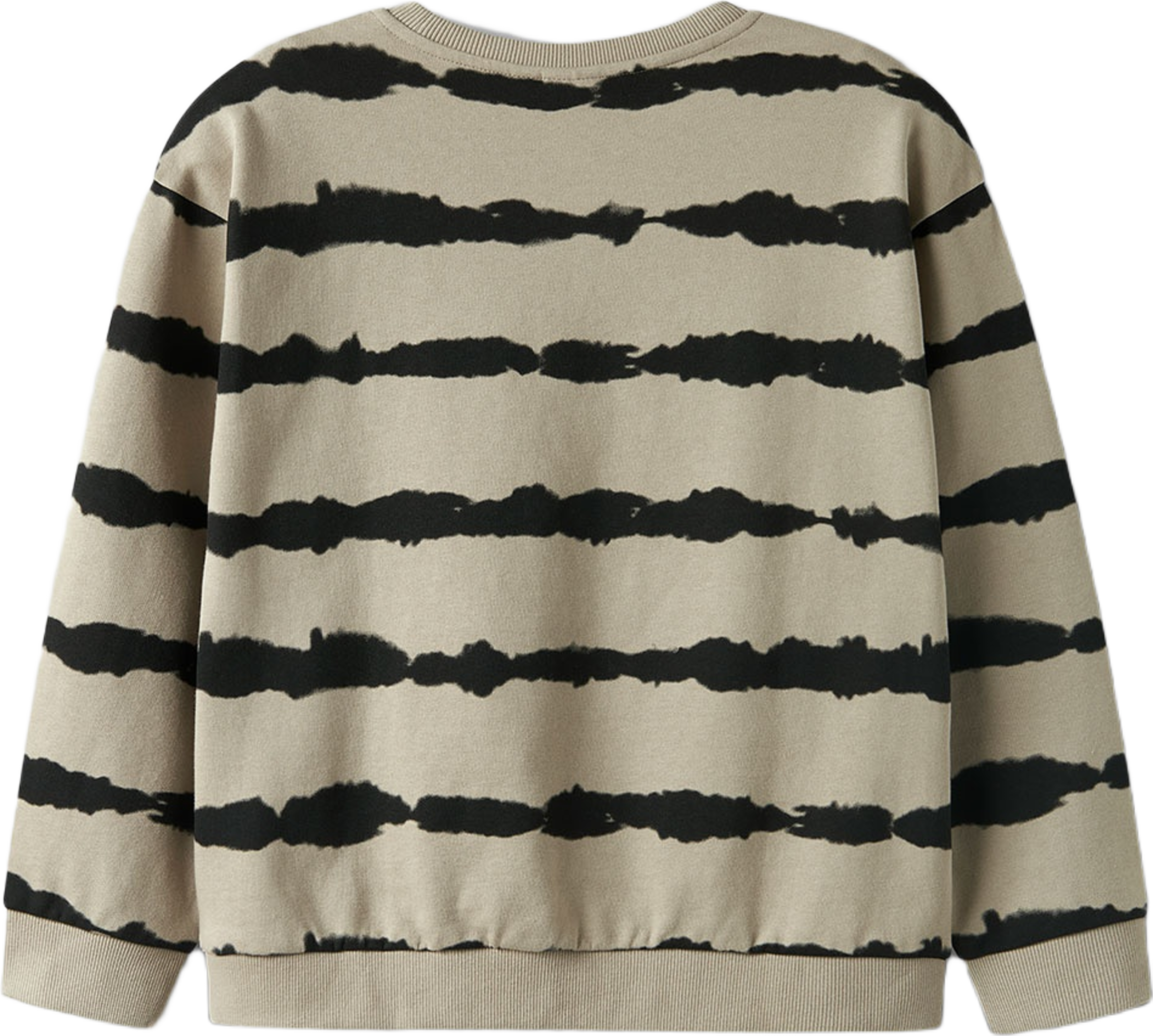 NKMOLU LS RLX SWEAT BRU BOX, från Name It, i färgen Island Fossil.
