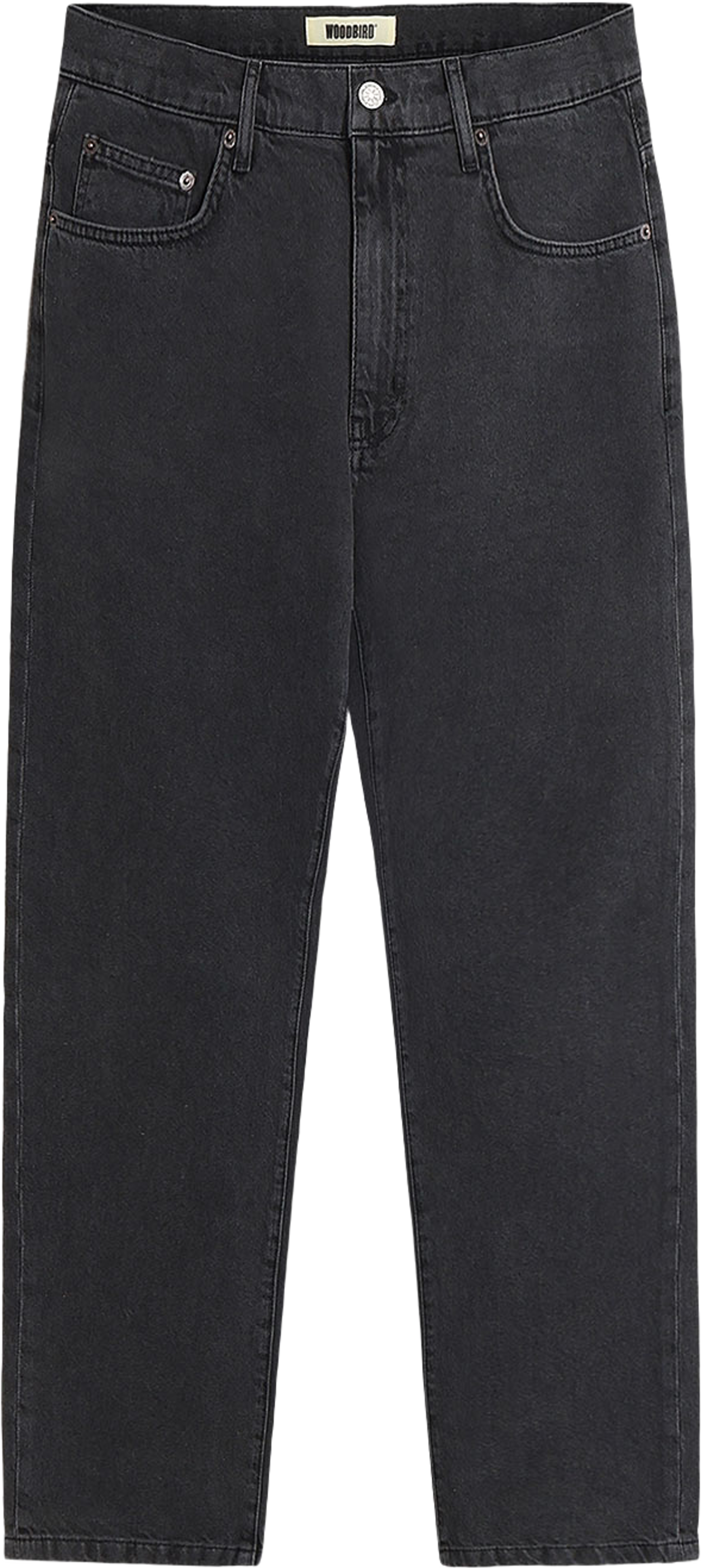 Doc Crow Jeans, från Woodbird, i färgen Black. Klicka för att öppna bilden i stort format