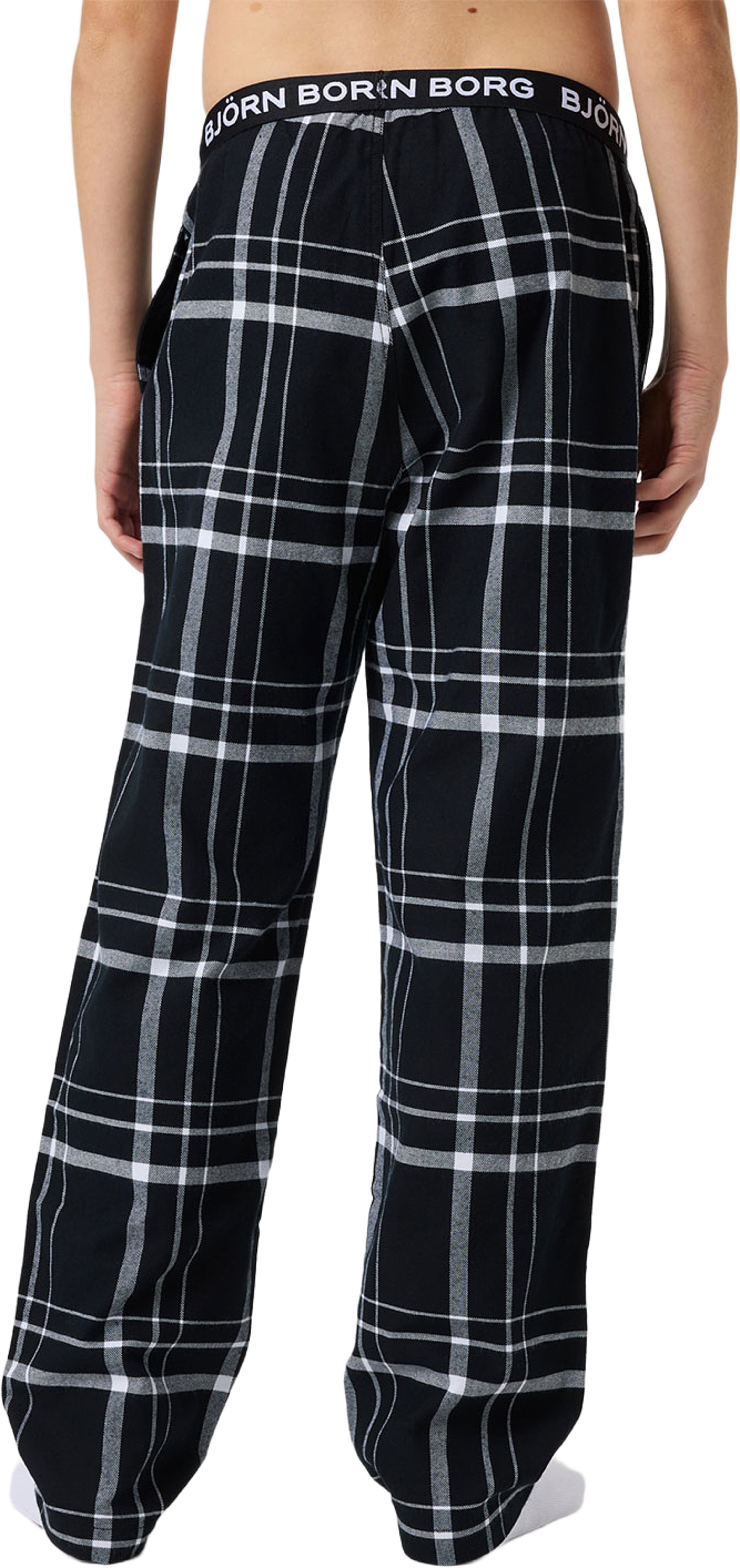 Core Flannel Pyjama Pants, från Björn Borg, i färgen Bb Lounge Pattern. Klicka för att öppna bilden i stort format