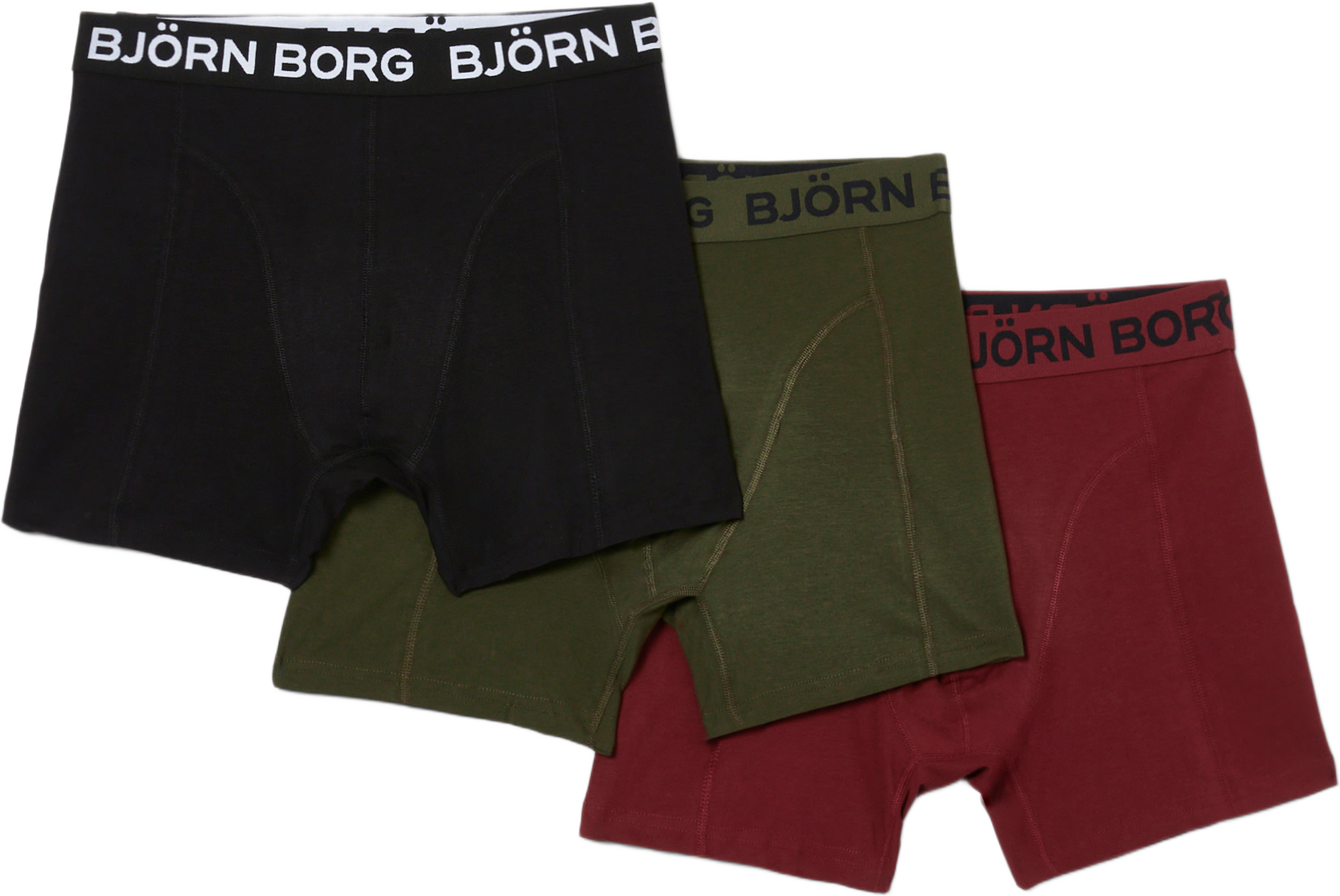 Cotton Stretch Boxer 3-pack, från Björn Borg, i färgen Multipack 1. Klicka för att öppna bilden i stort format