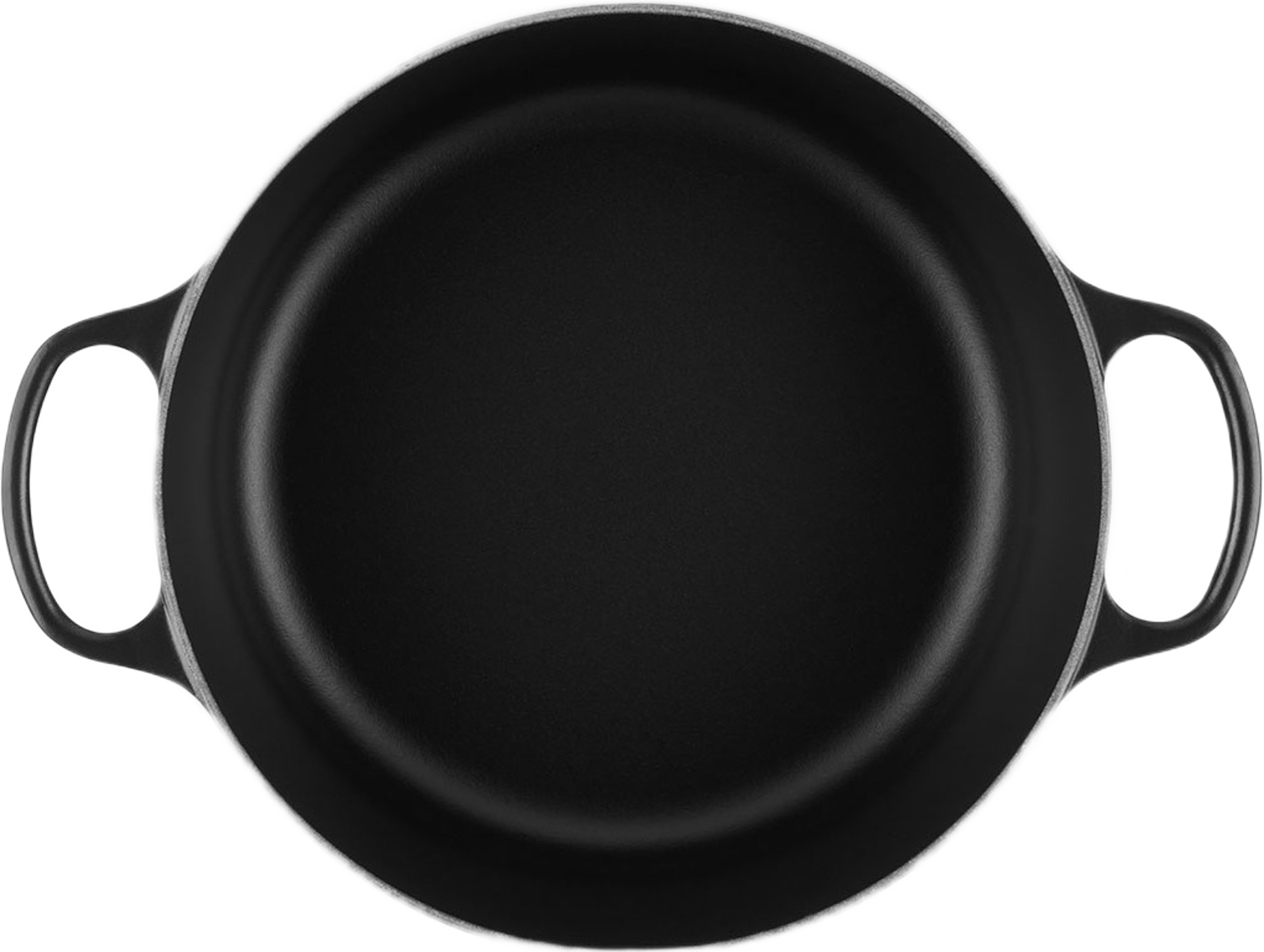 Signature Gjutjärn Rund Gryta 28Cm Matte Black