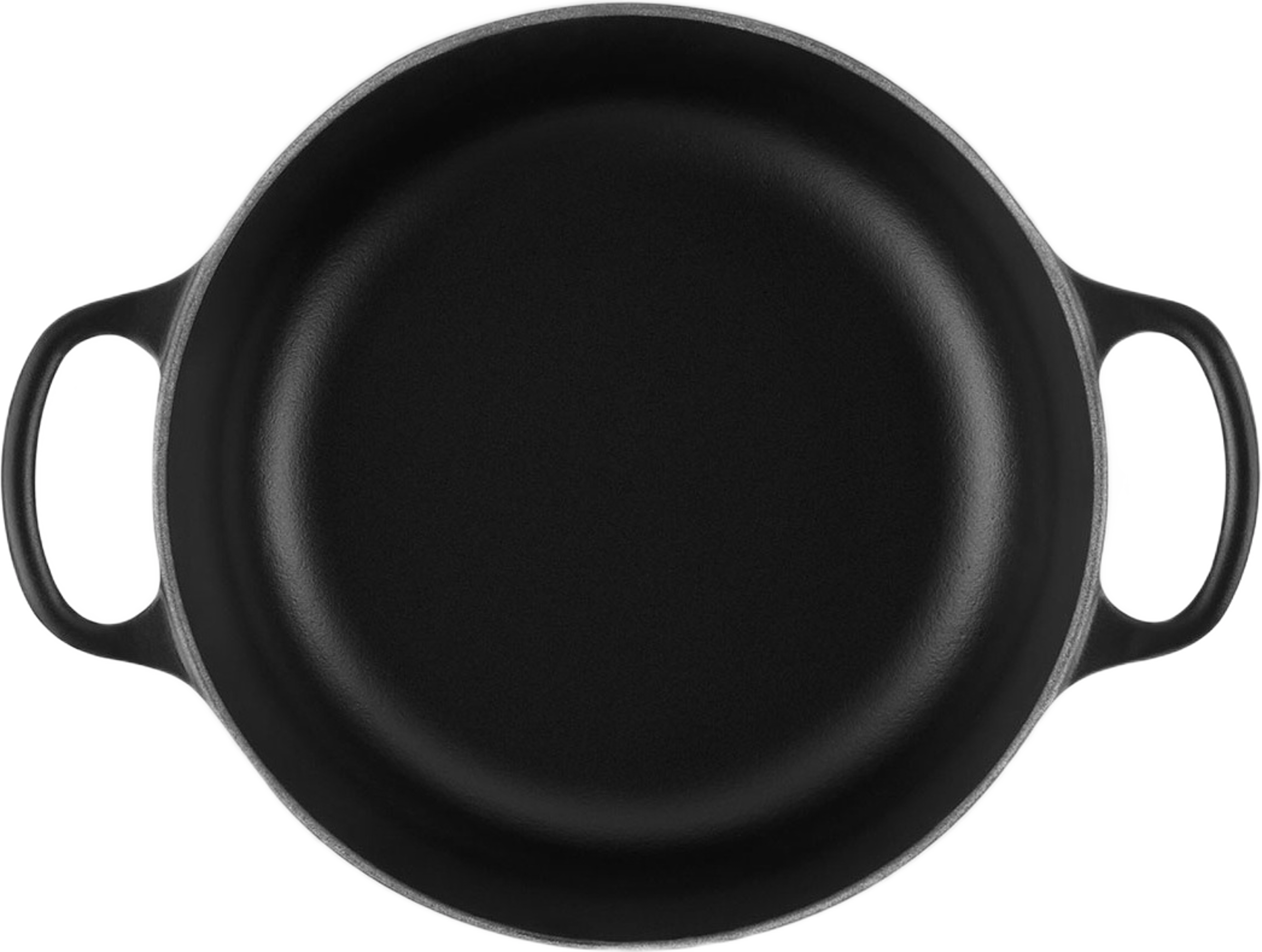 Signature Gjutjärn Rund Gryta 20Cm Matte Black