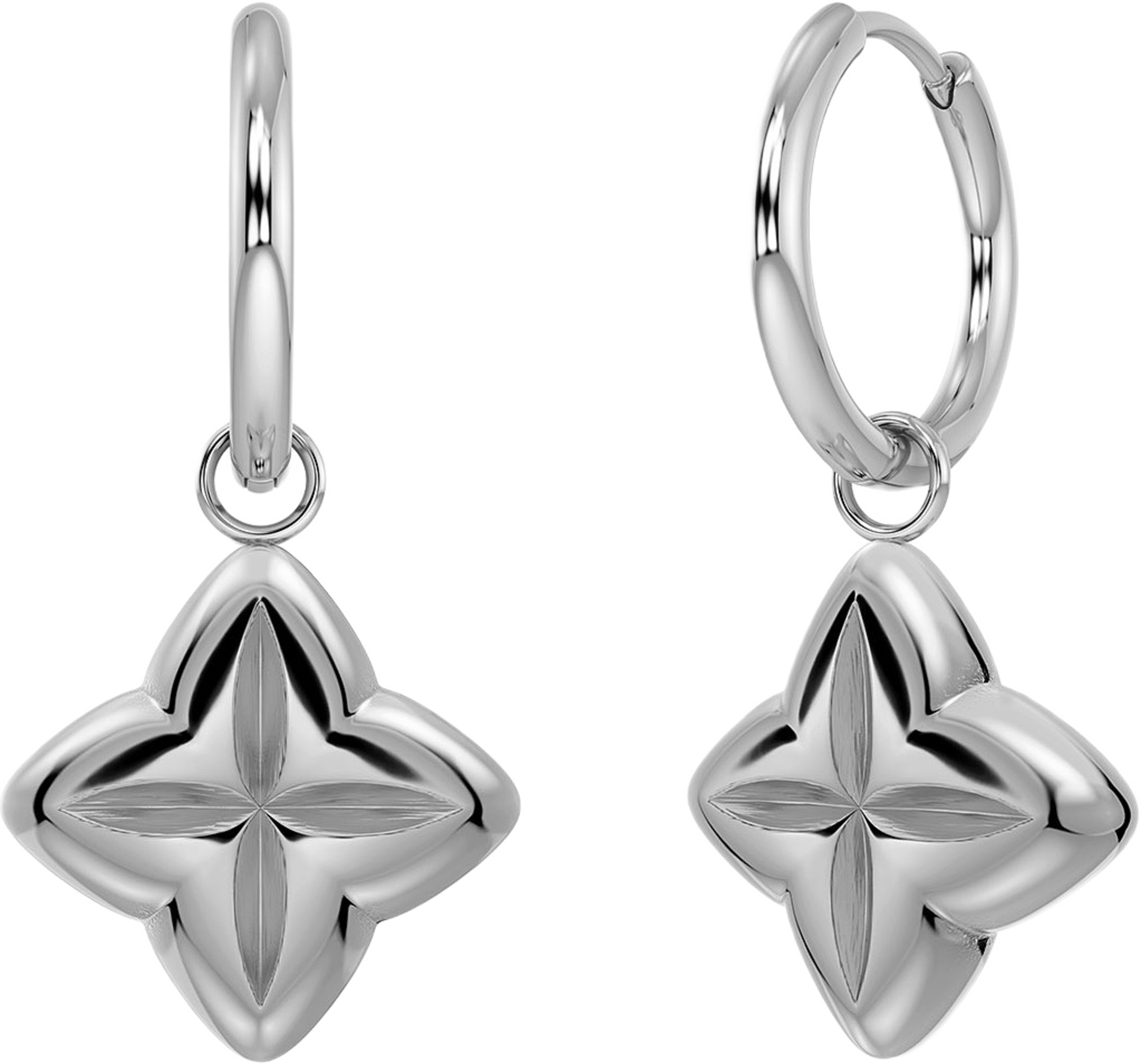 Scala Hoops L Steel