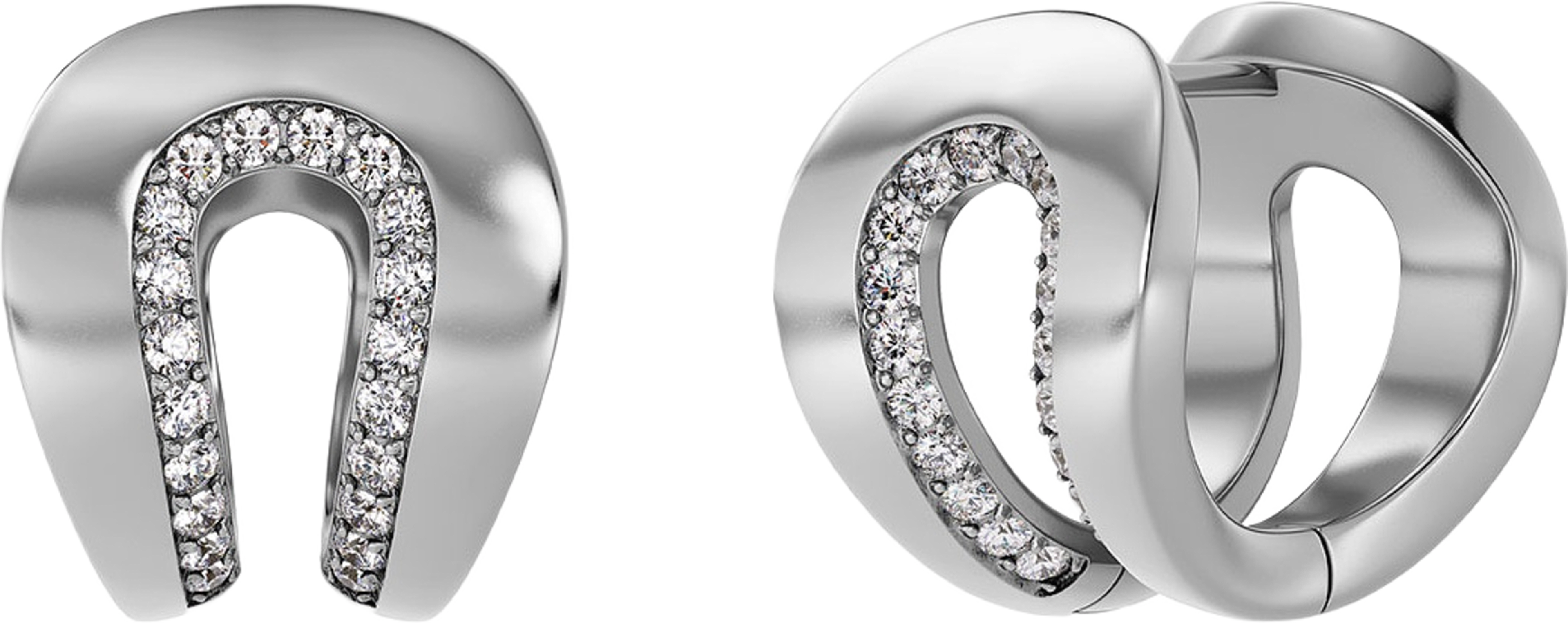 Plié Hoops Steel