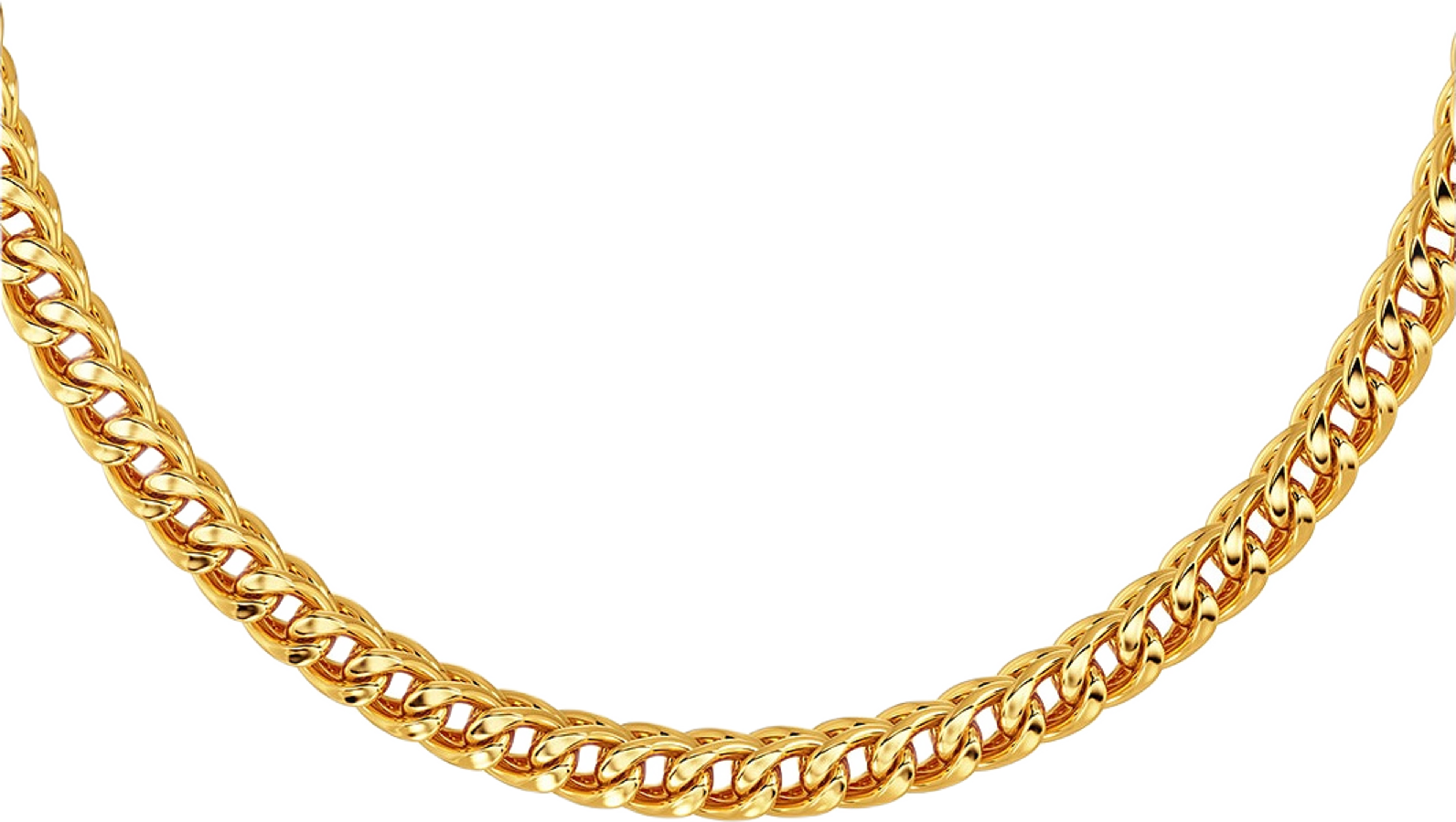 Spiga Chain Necklace Gold