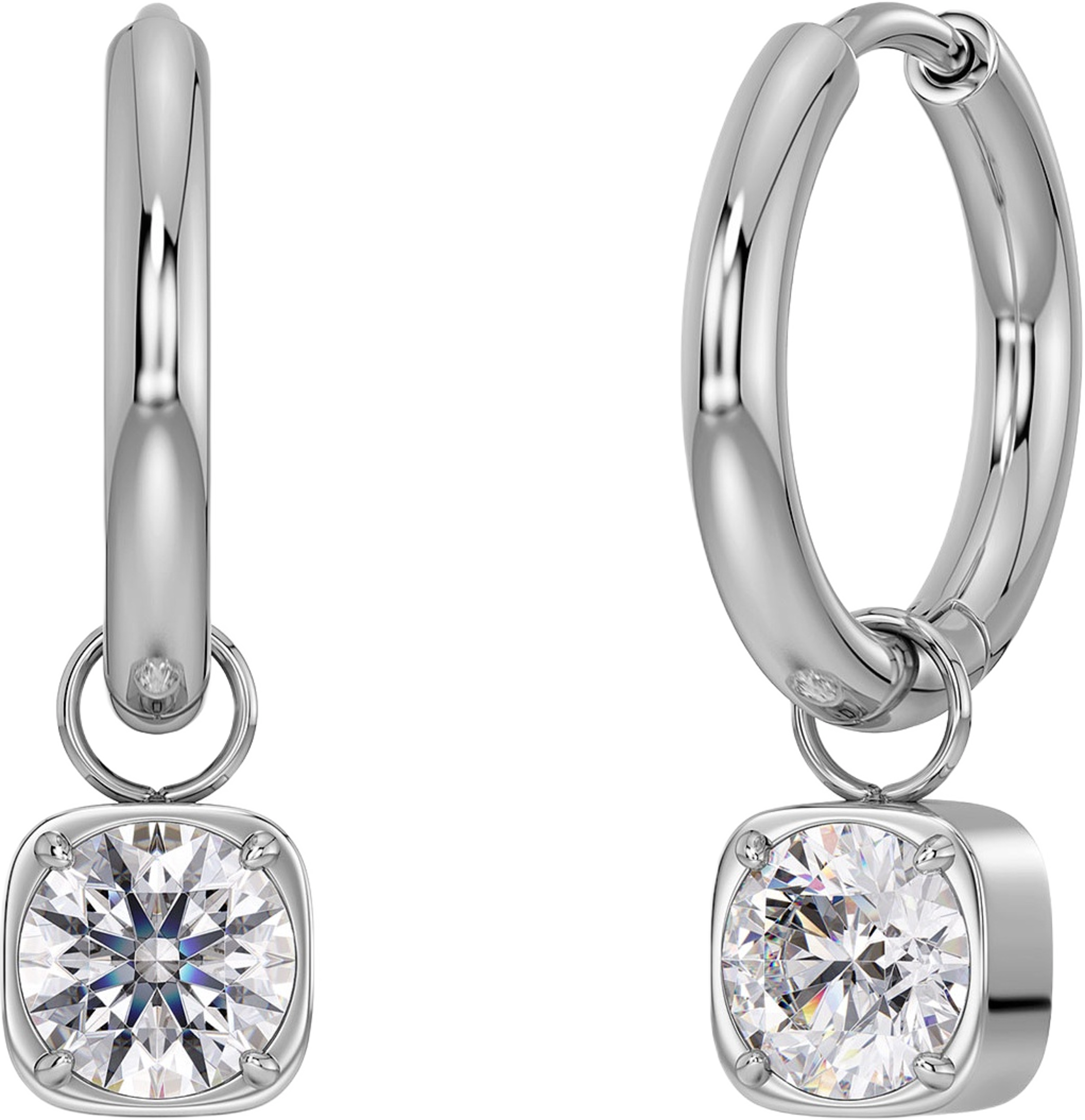 Gemma Hoops Steel