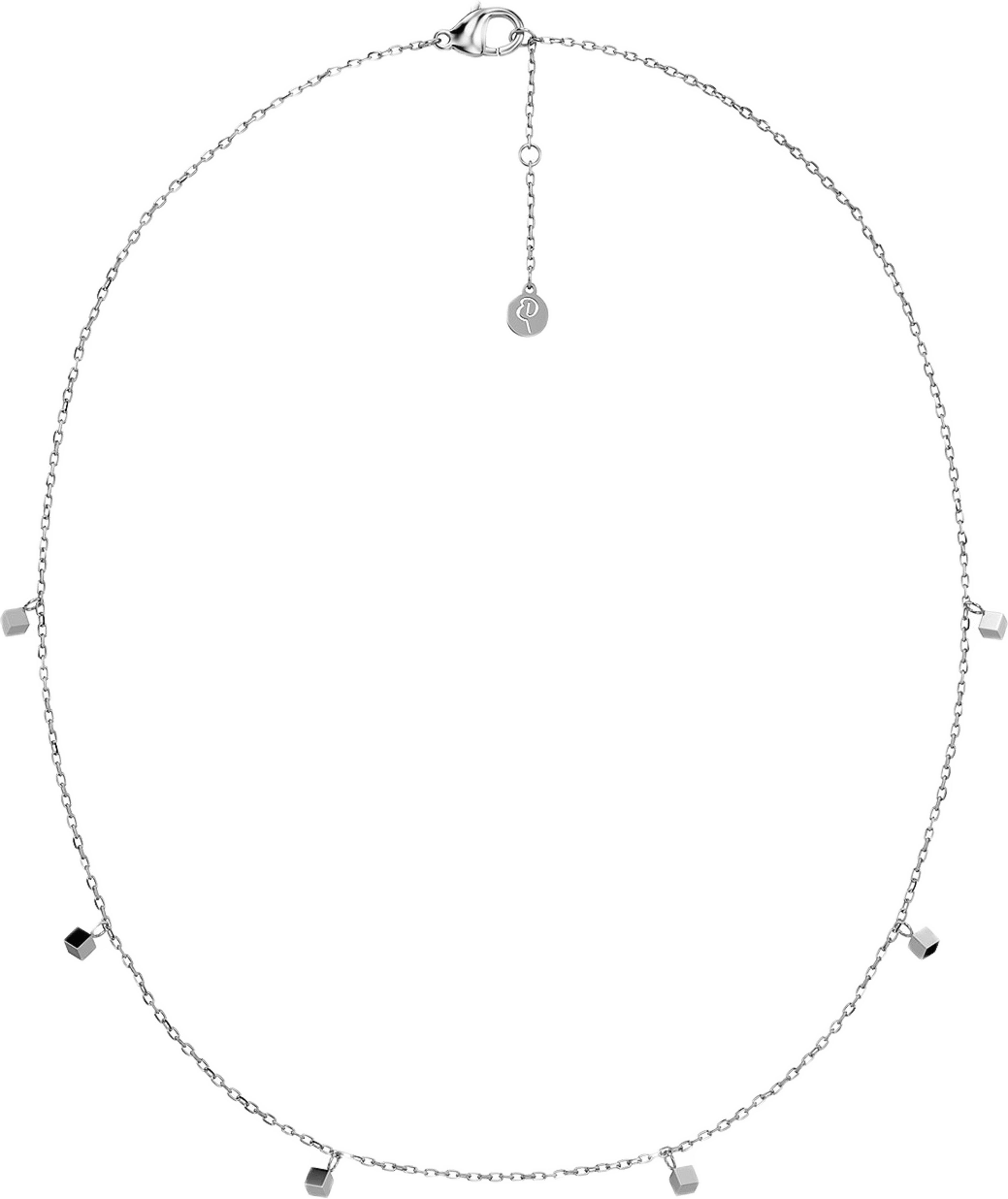 Dice Necklace Steel
