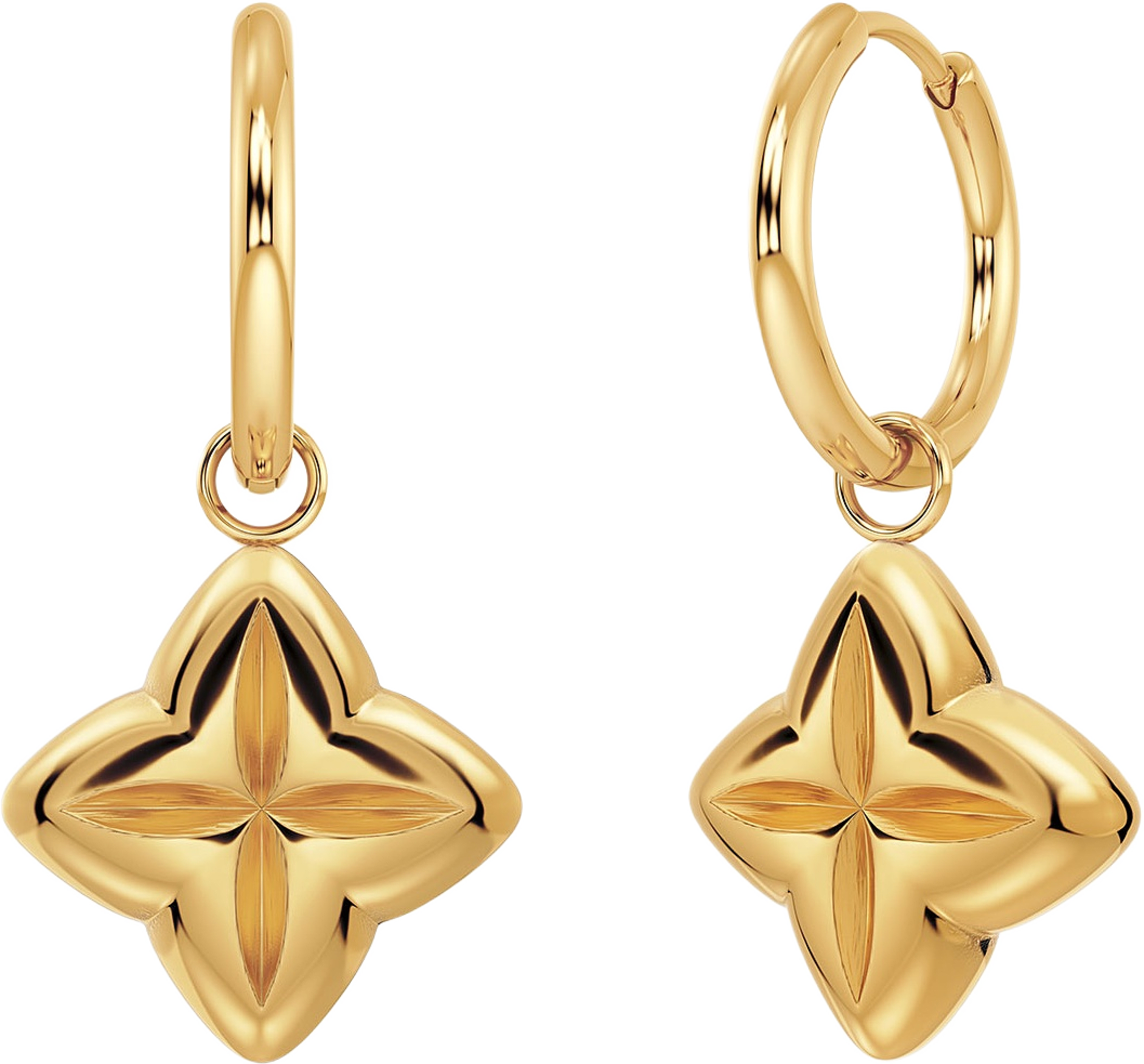 Scala Hoops L Gold