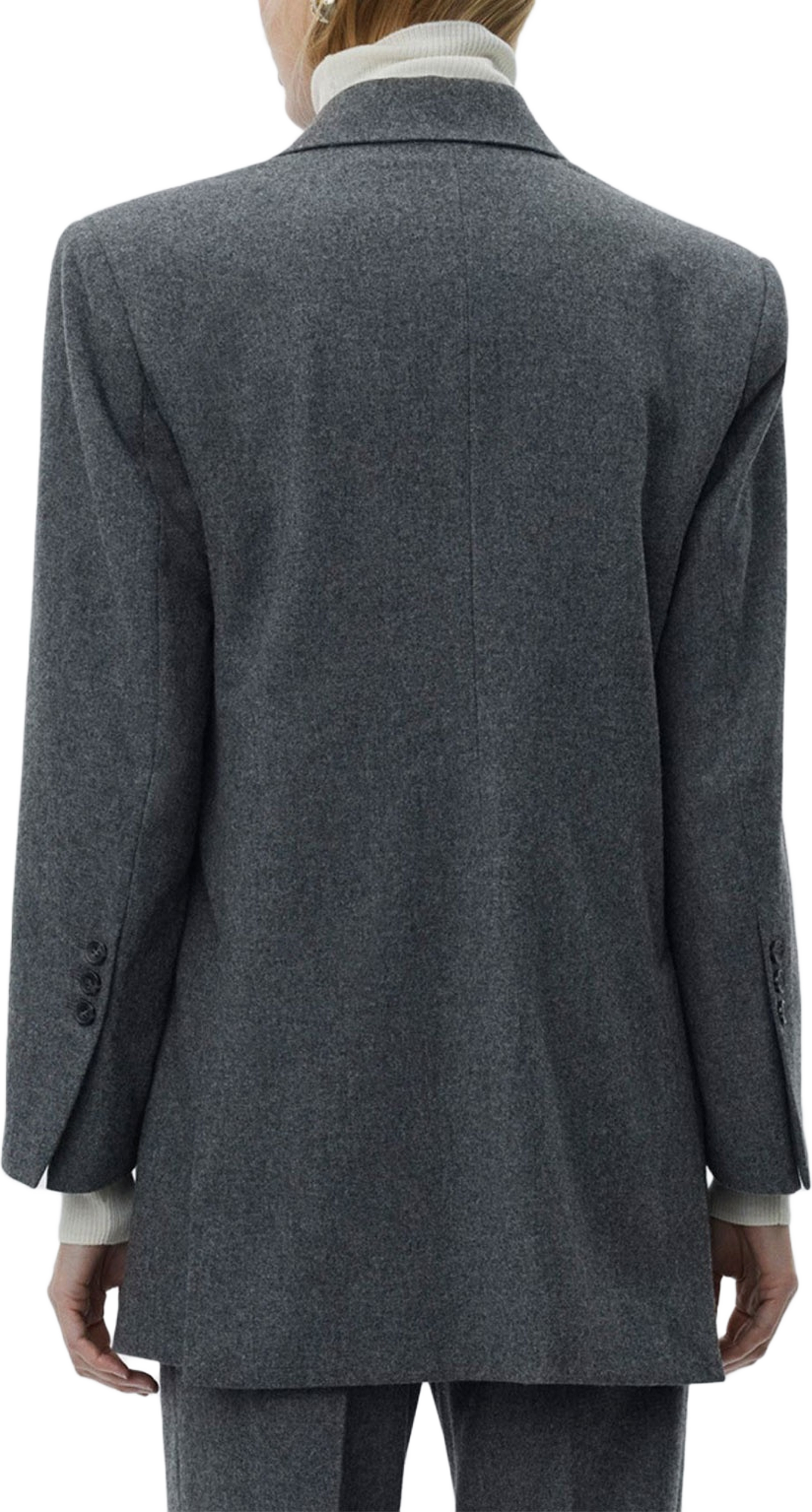 Amir Blazer - Melange Wool, från DAY Birger et Mikkelsen, i färgen Medium Grey Melange.