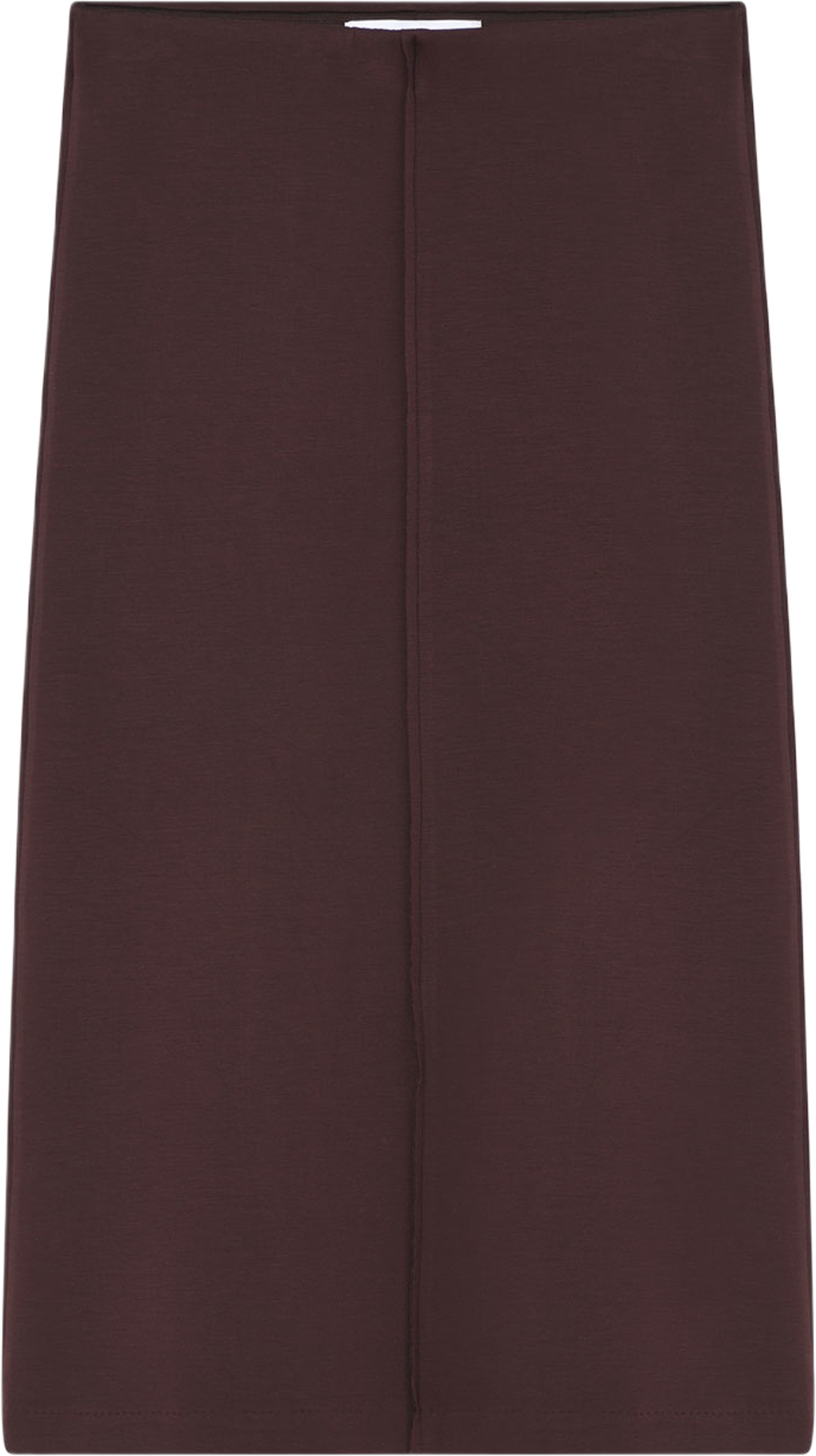 Suzie Skirt - Scuba, från DAY Birger et Mikkelsen, i färgen Chocolate Plum.