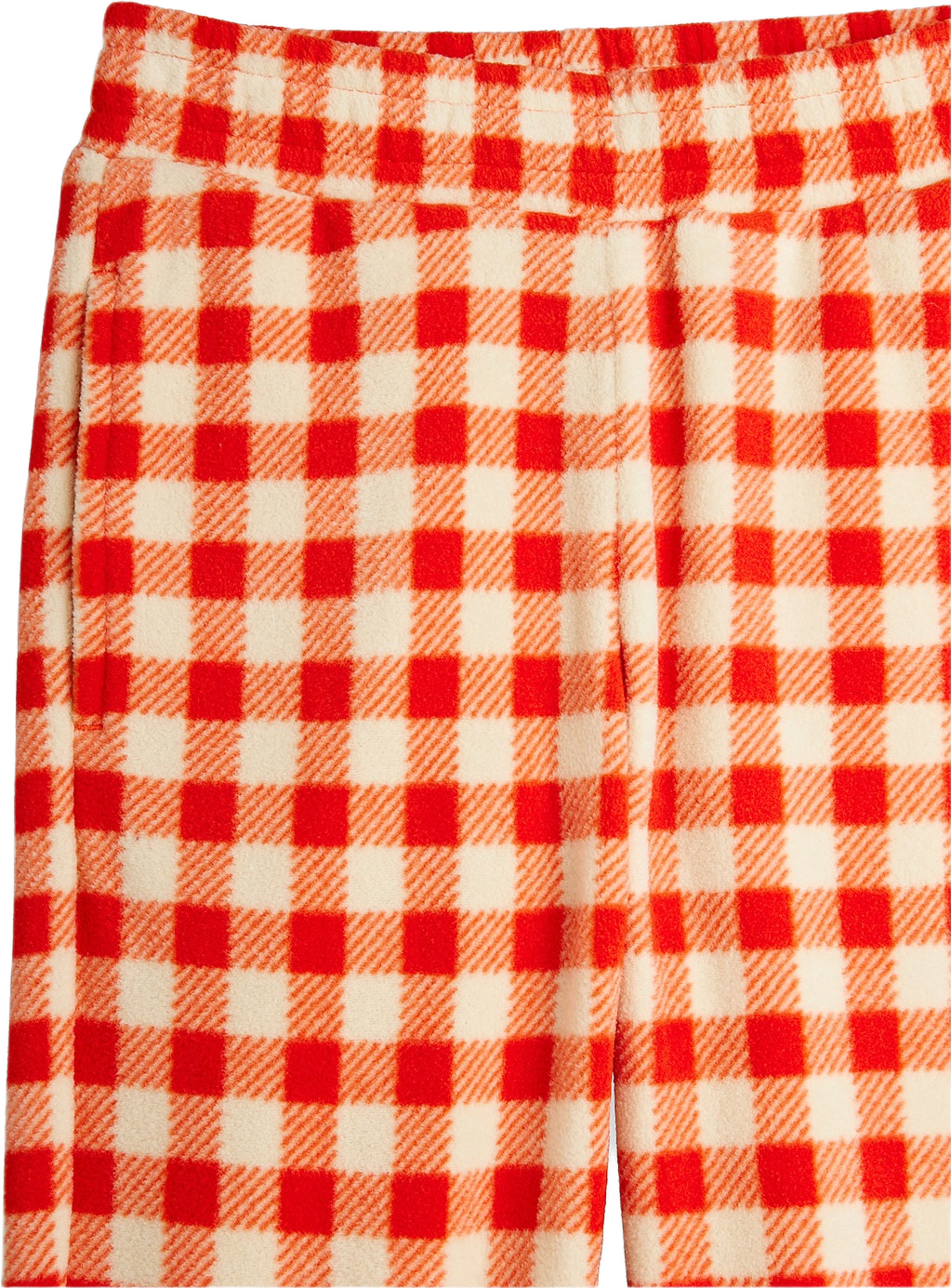 Gingham Fleece Byxor