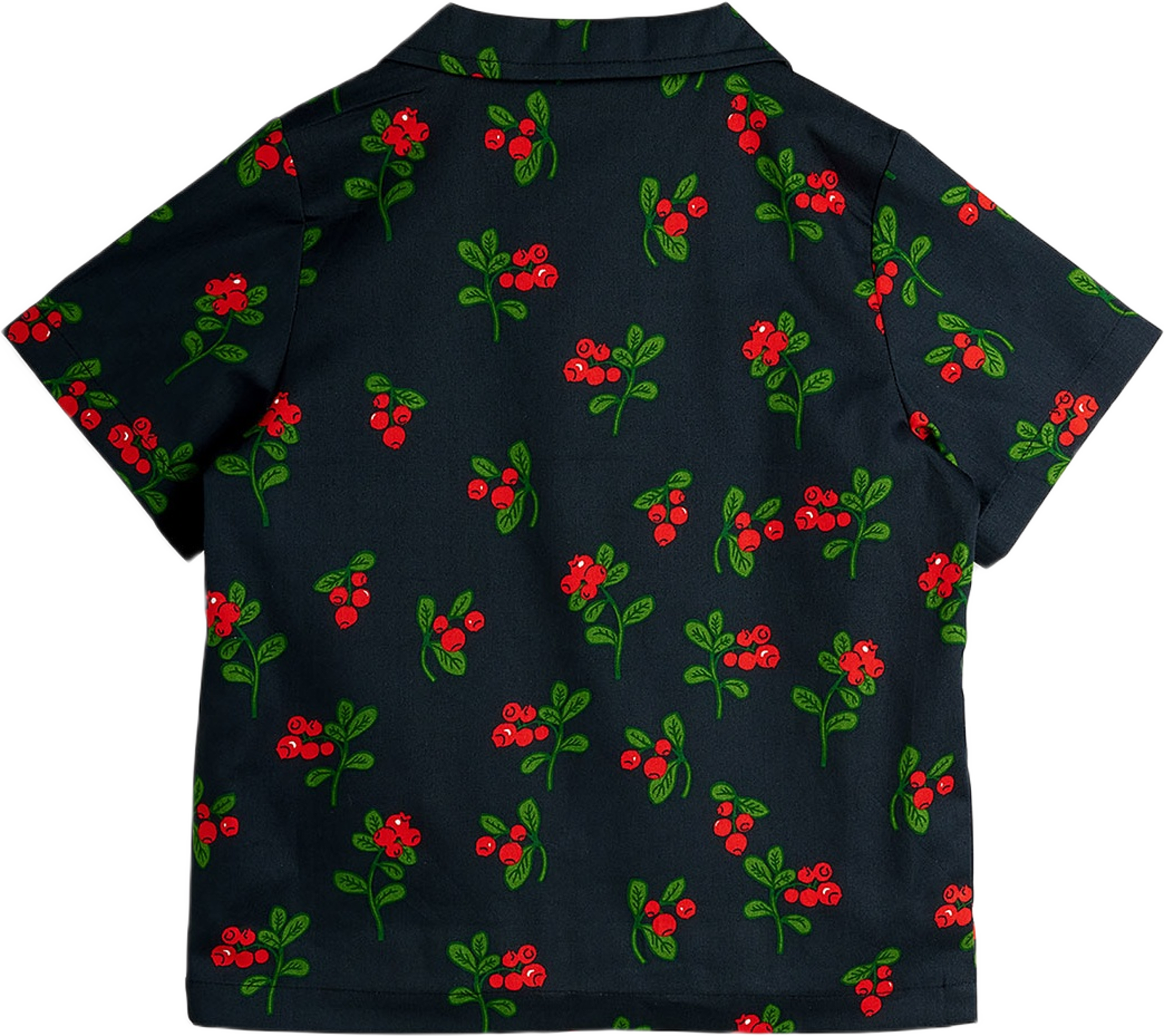 Lingonberries Vävd Kortärmad Skjorta