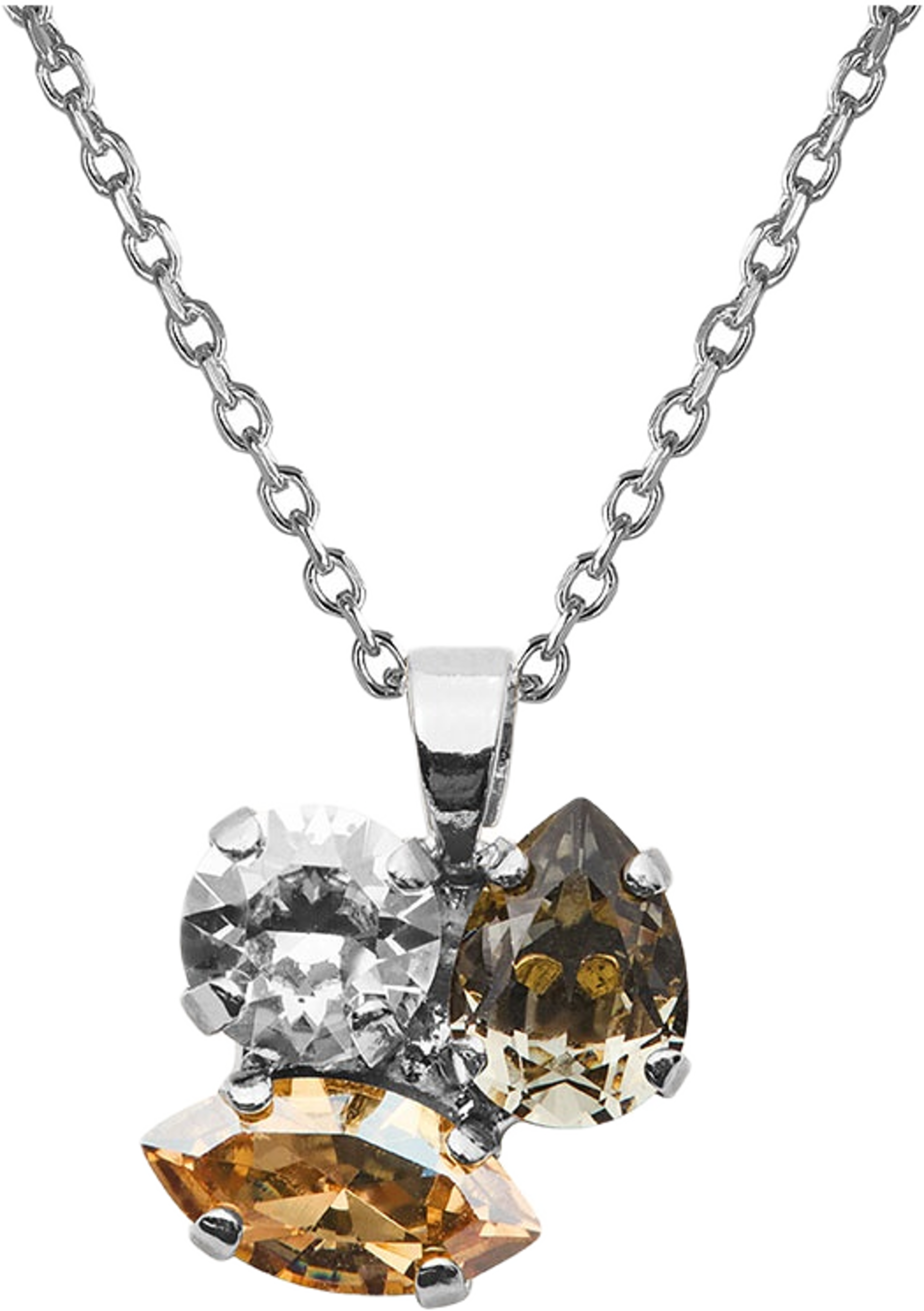 Ana Necklace, från Caroline Svedbom, i färgen Rhodium. Klicka för att öppna bilden i stort format