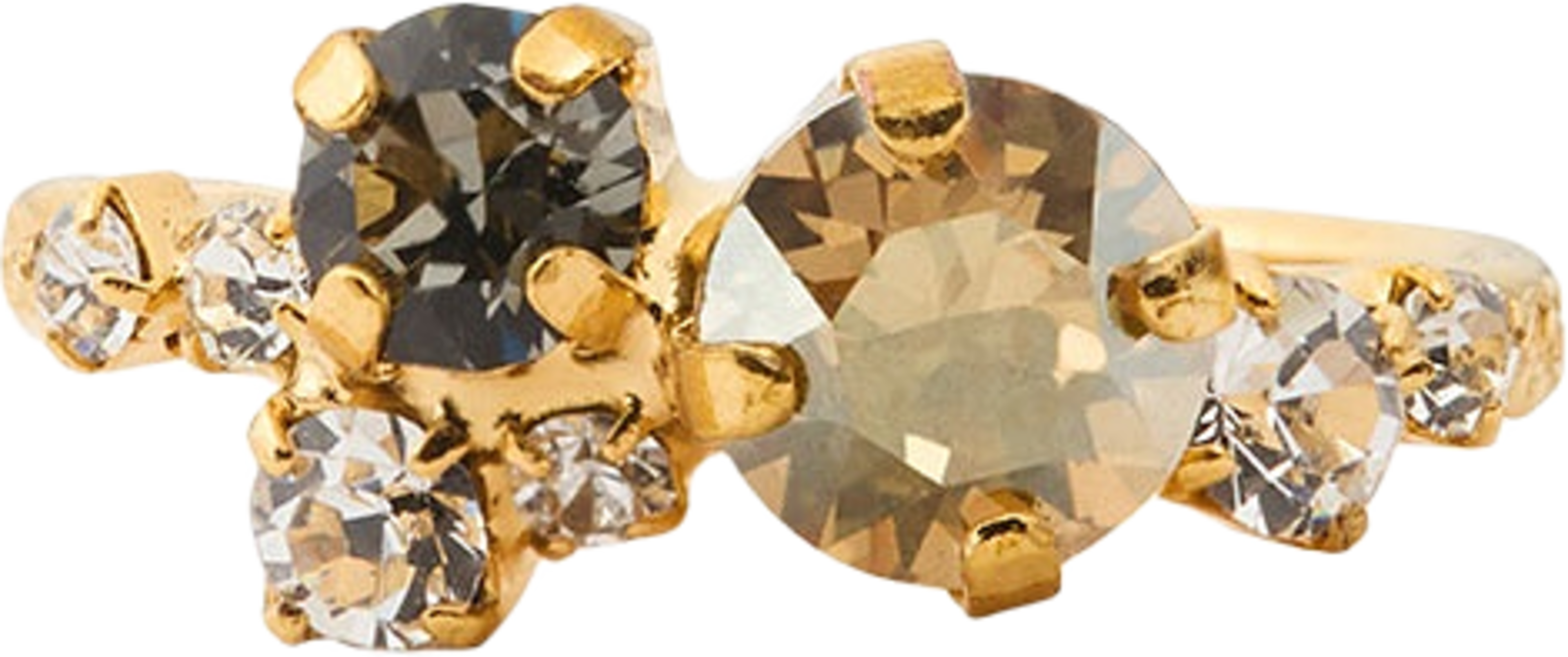 Stardust Ring, från Caroline Svedbom, i färgen Gold. Klicka för att öppna bilden i stort format