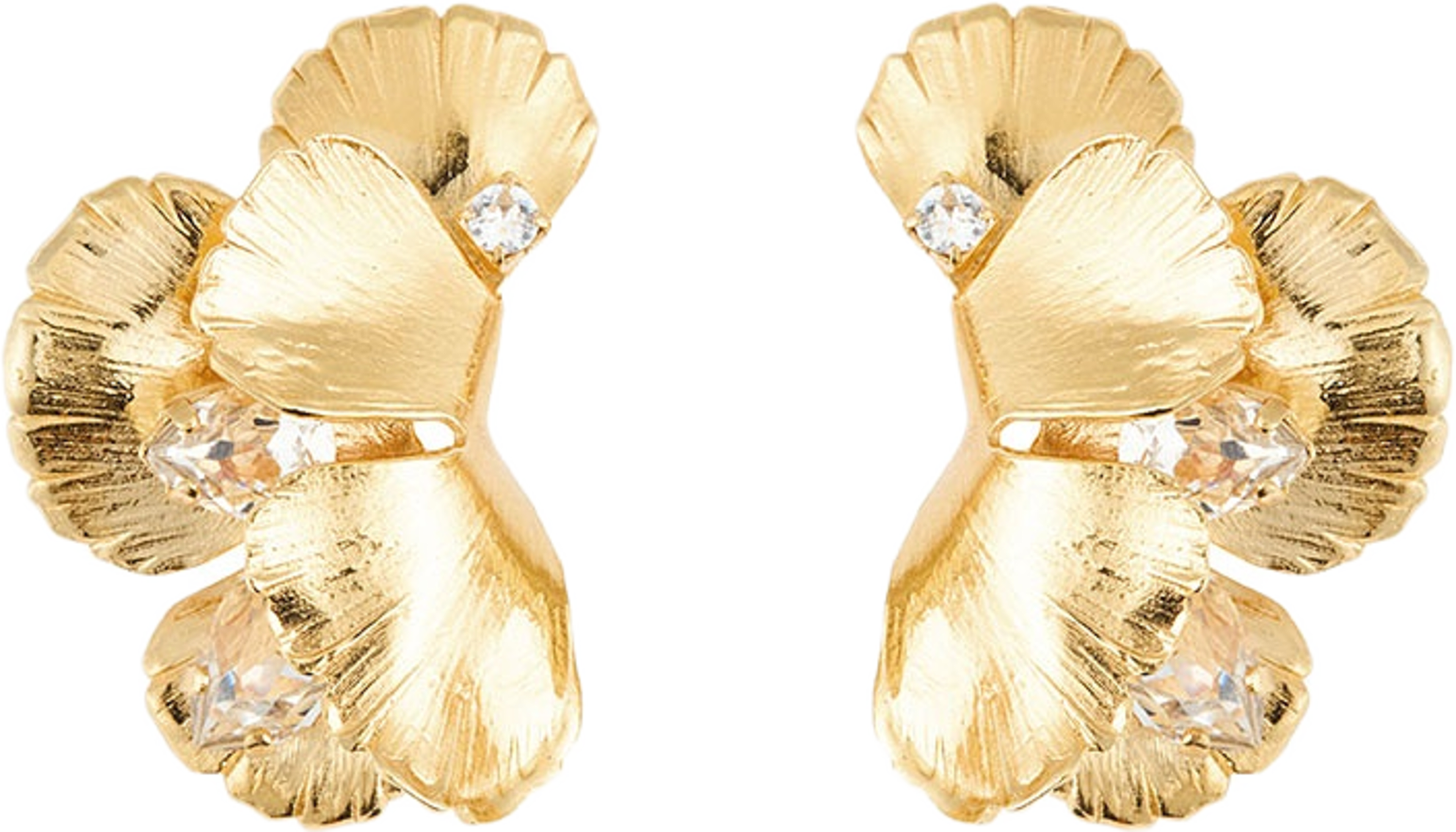 Malva Earrings, från Caroline Svedbom, i färgen Gold.