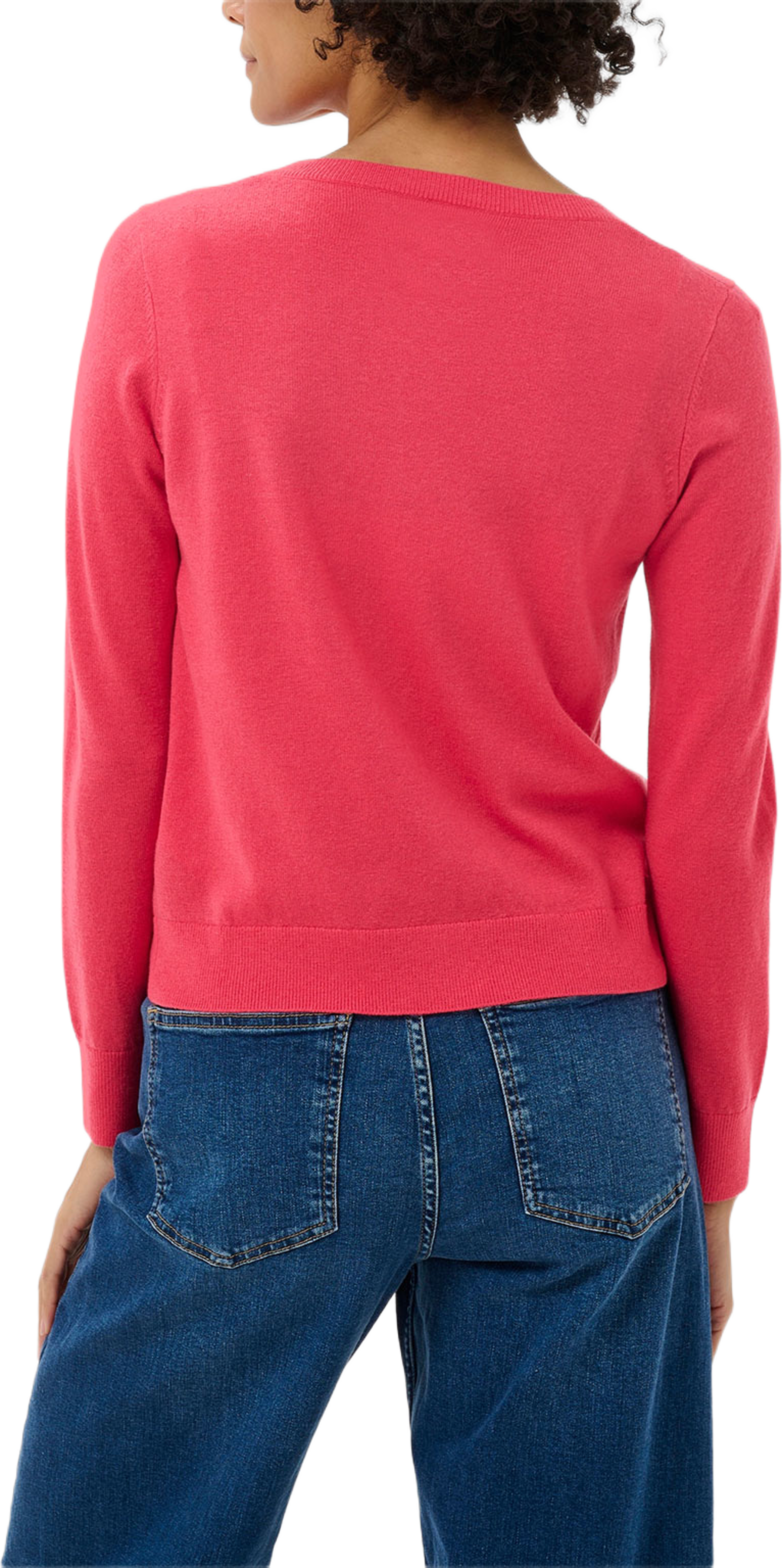 EllahPW Cardigan, från Part Two, i färgen Claret Red. Klicka för att öppna bilden i stort format