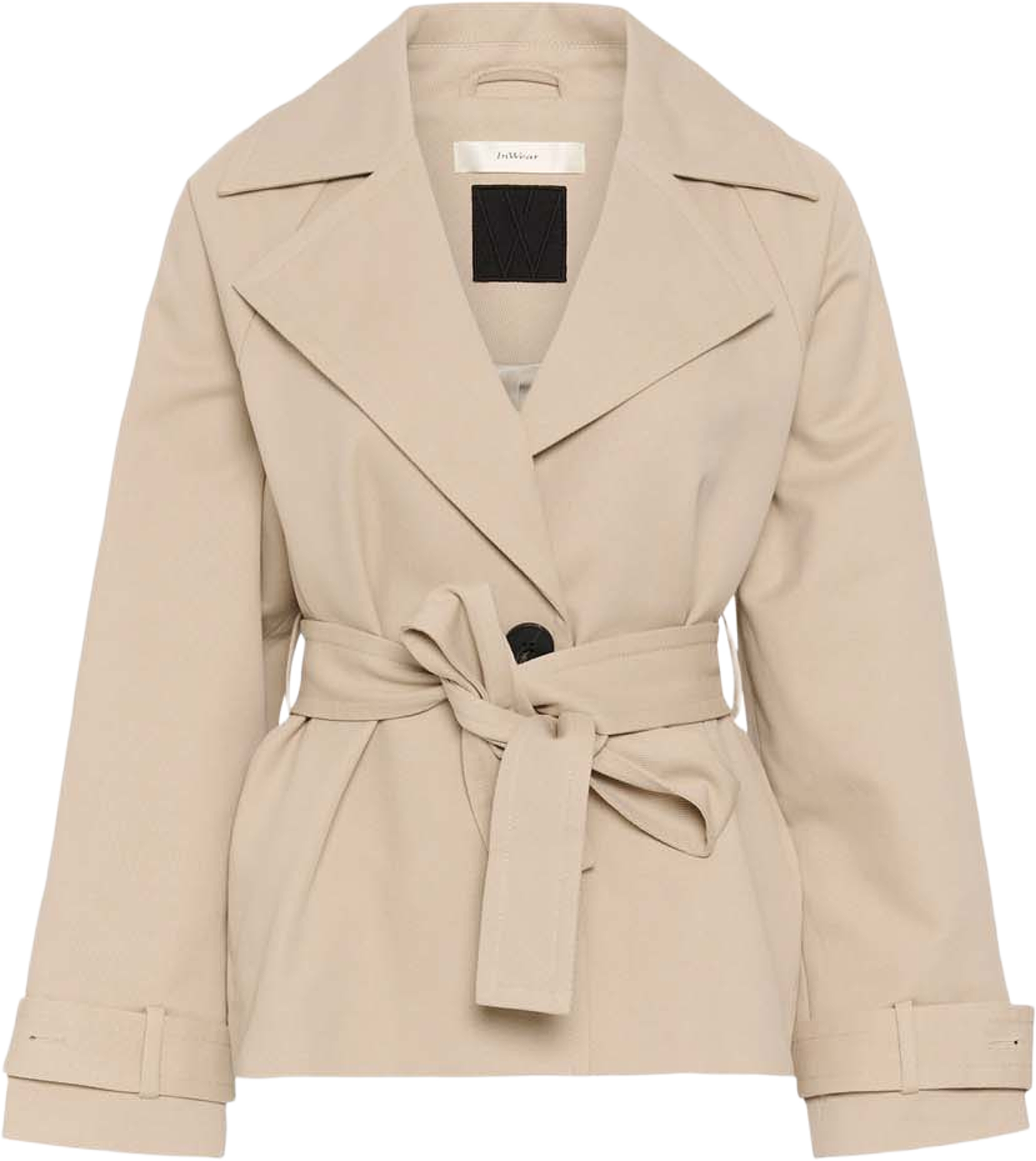 HALLJAW SHORT COAT, från Inwear, i färgen Chateau Gray. Klicka för att öppna bilden i stort format