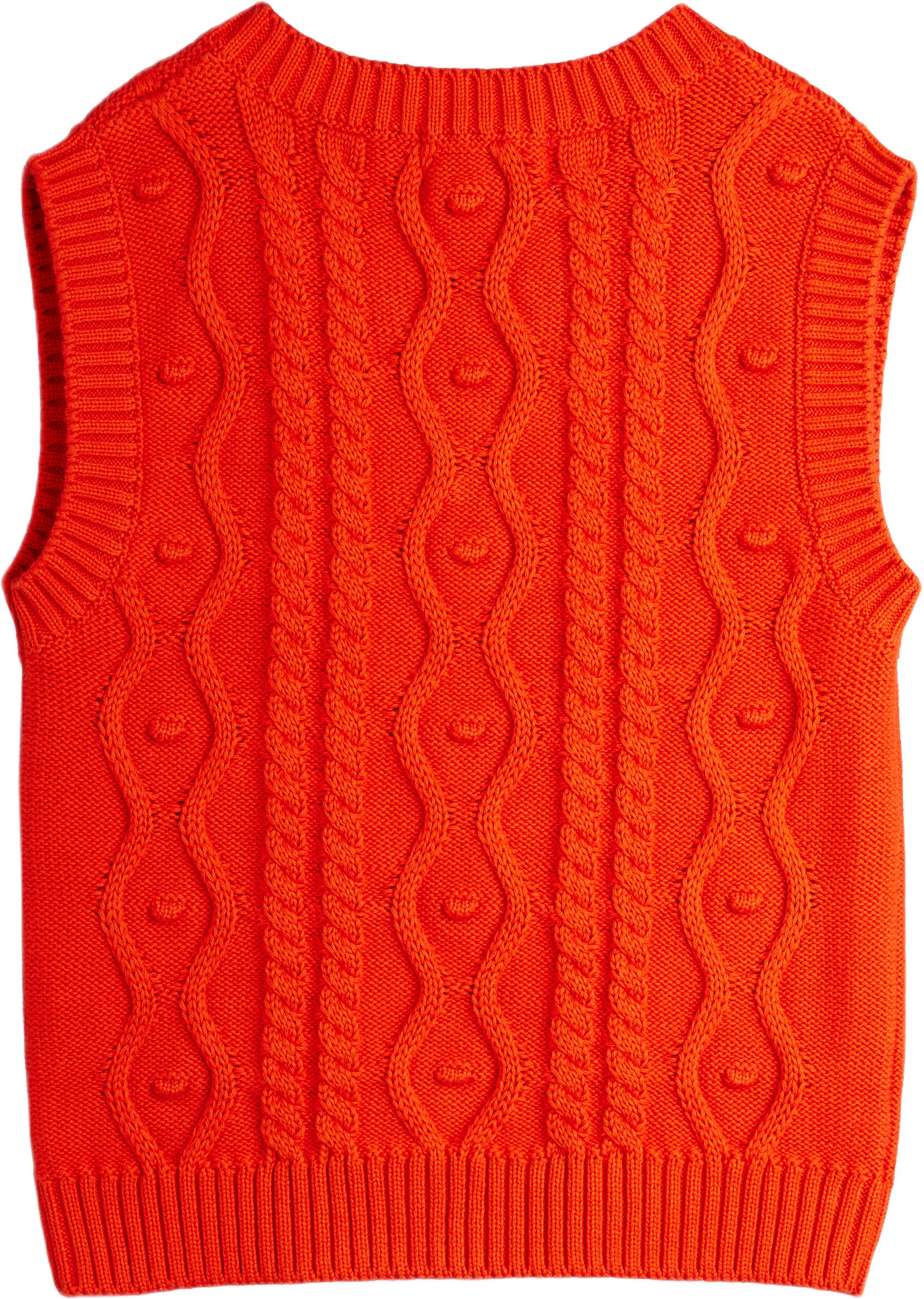Panda Kabelstickad Slipover