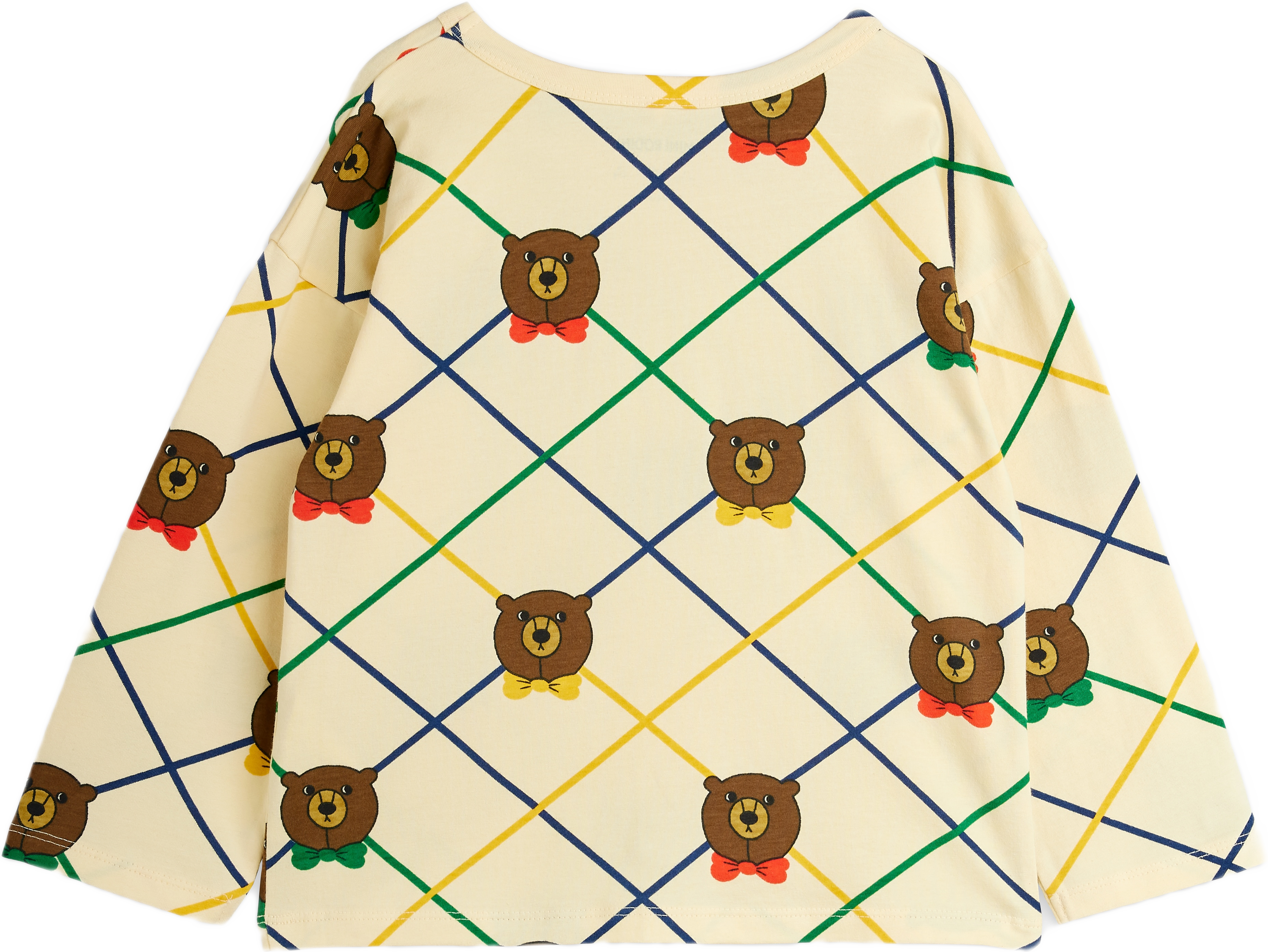 Bear Check Långärmad T-Shirt