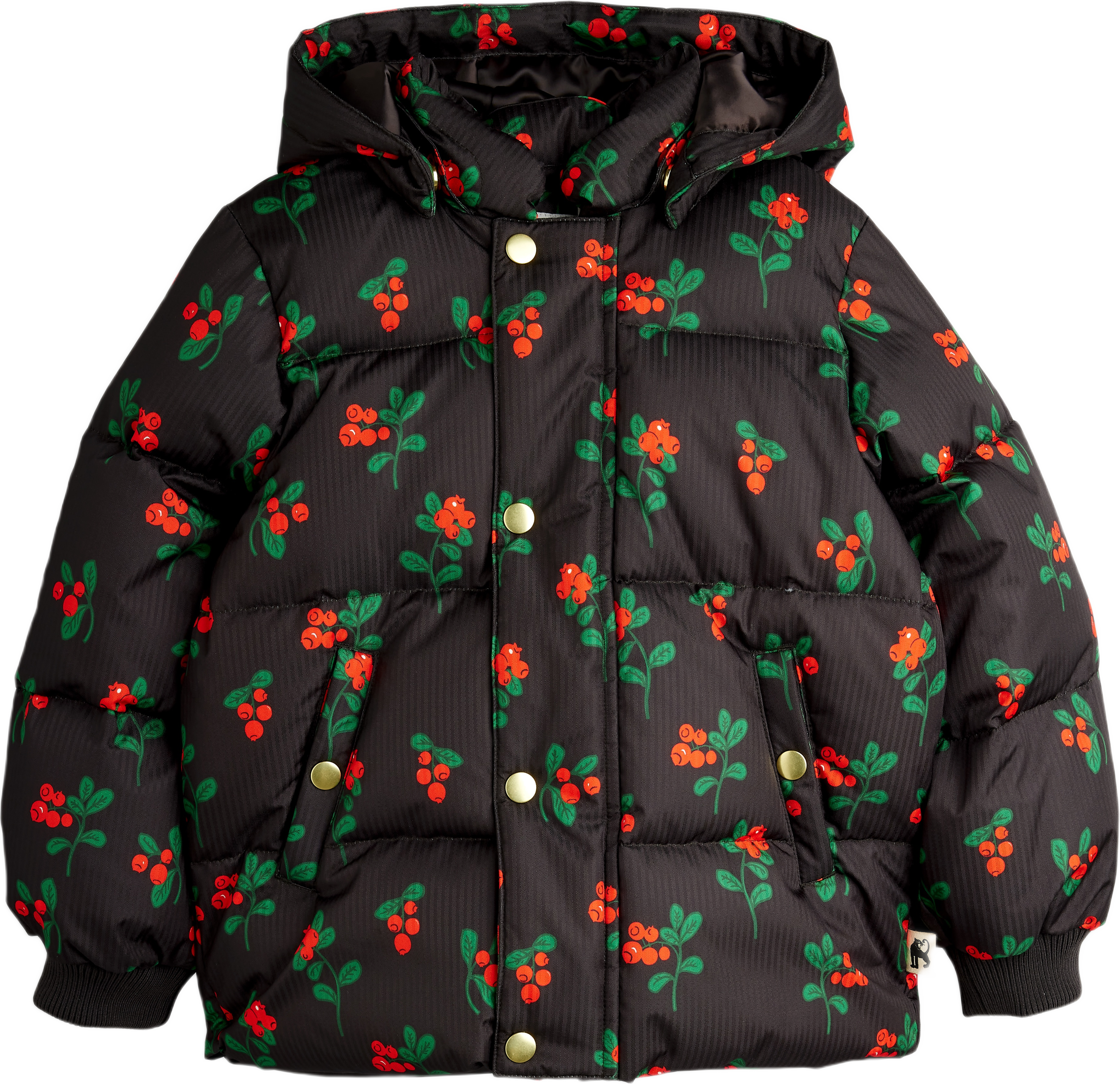 Lingonberries Puffjacka Med Luva