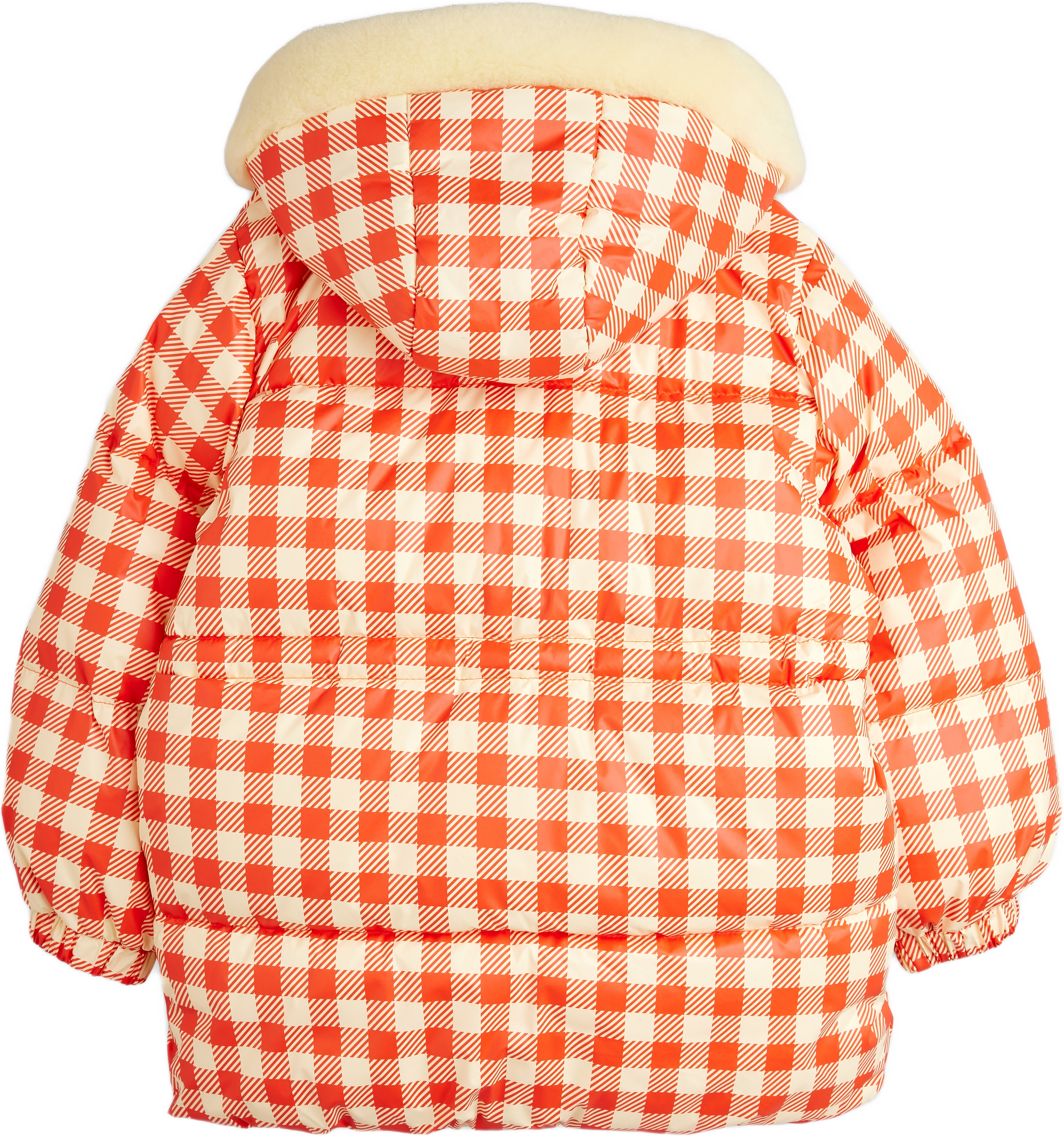 Ritzratz Gingham Heavy Puffer Jacket