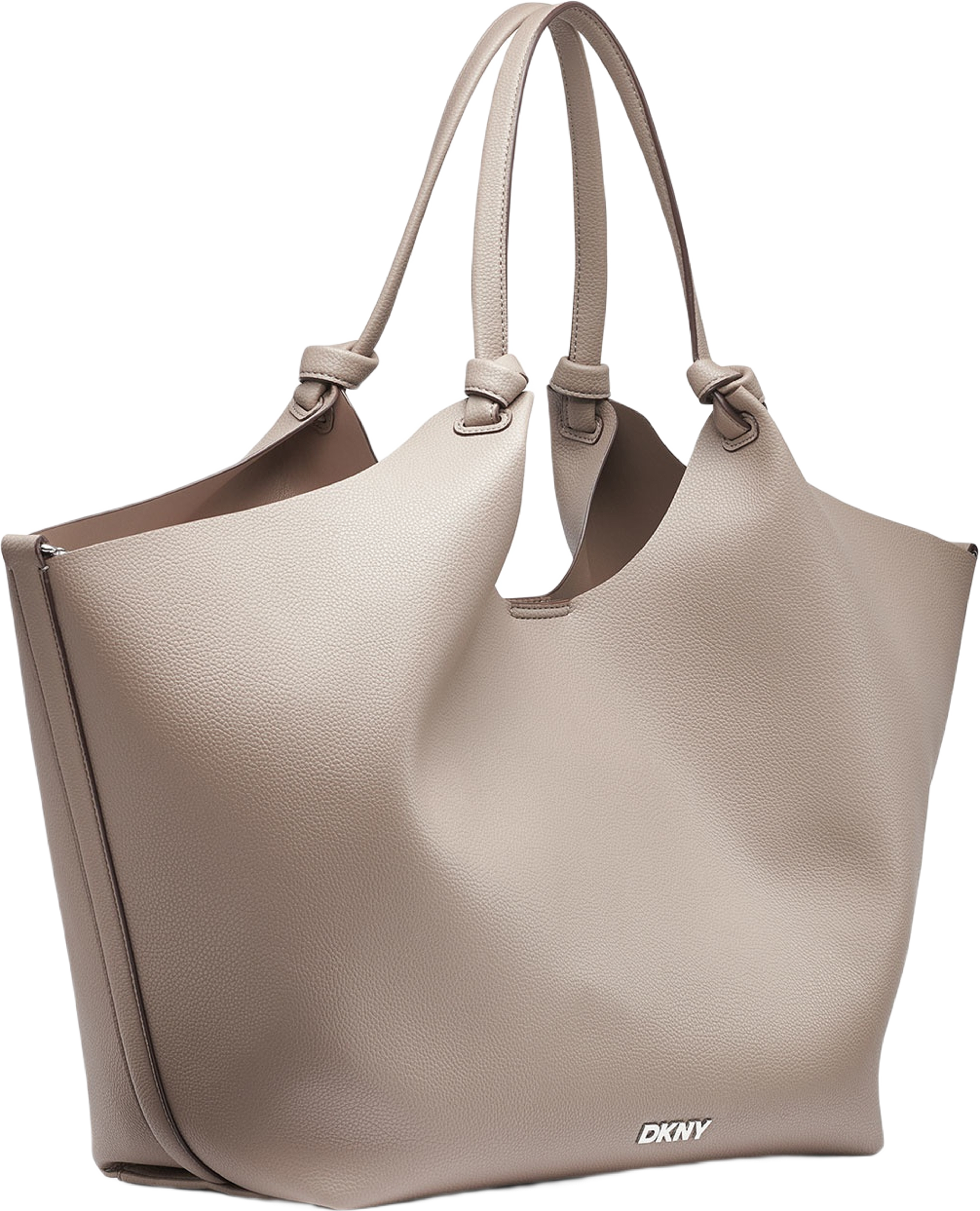 Paula Commuter Large Tote, från DKNY, i färgen Mink.