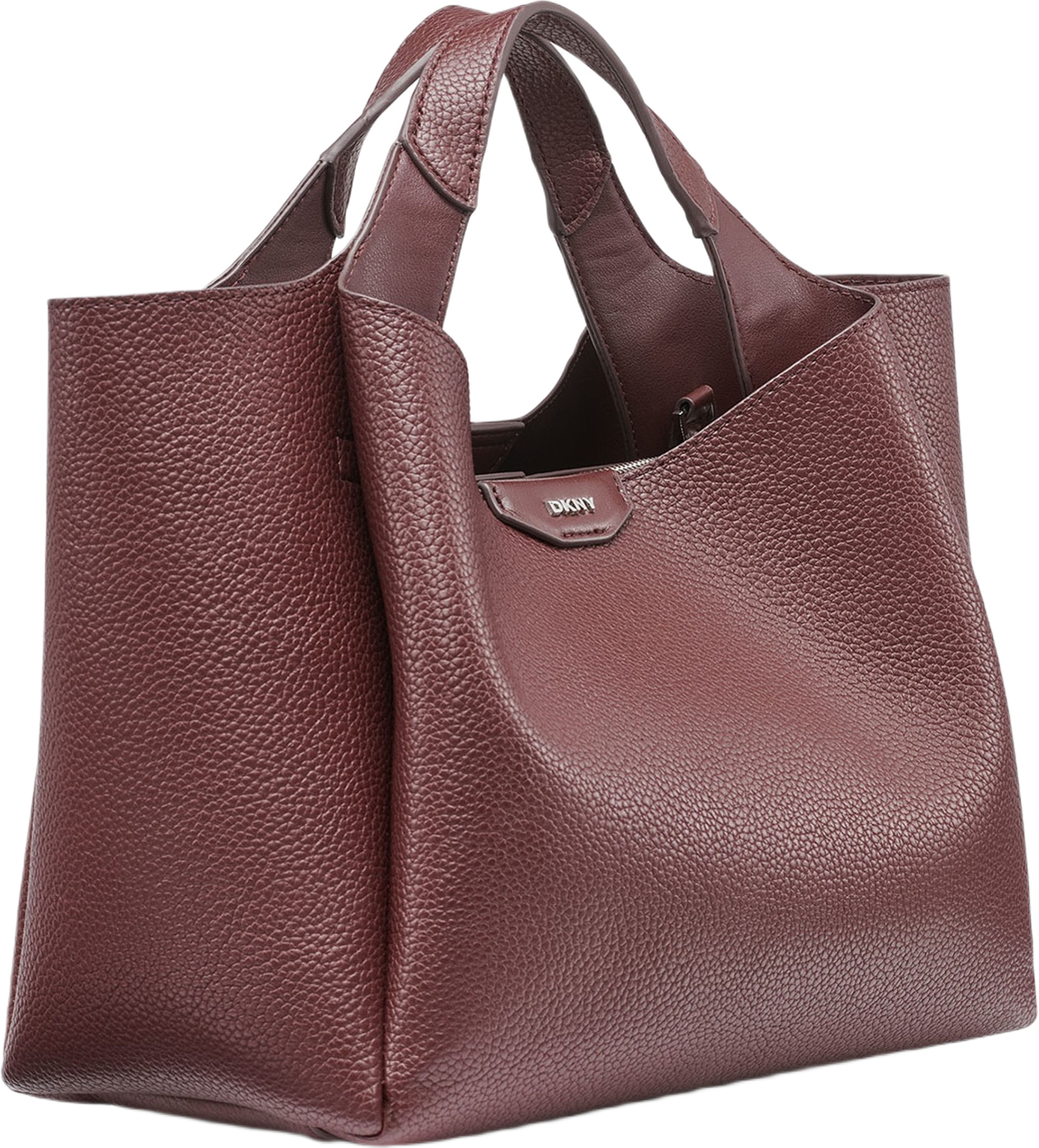 Willa Satchel, från DKNY, i färgen Aged Wine.