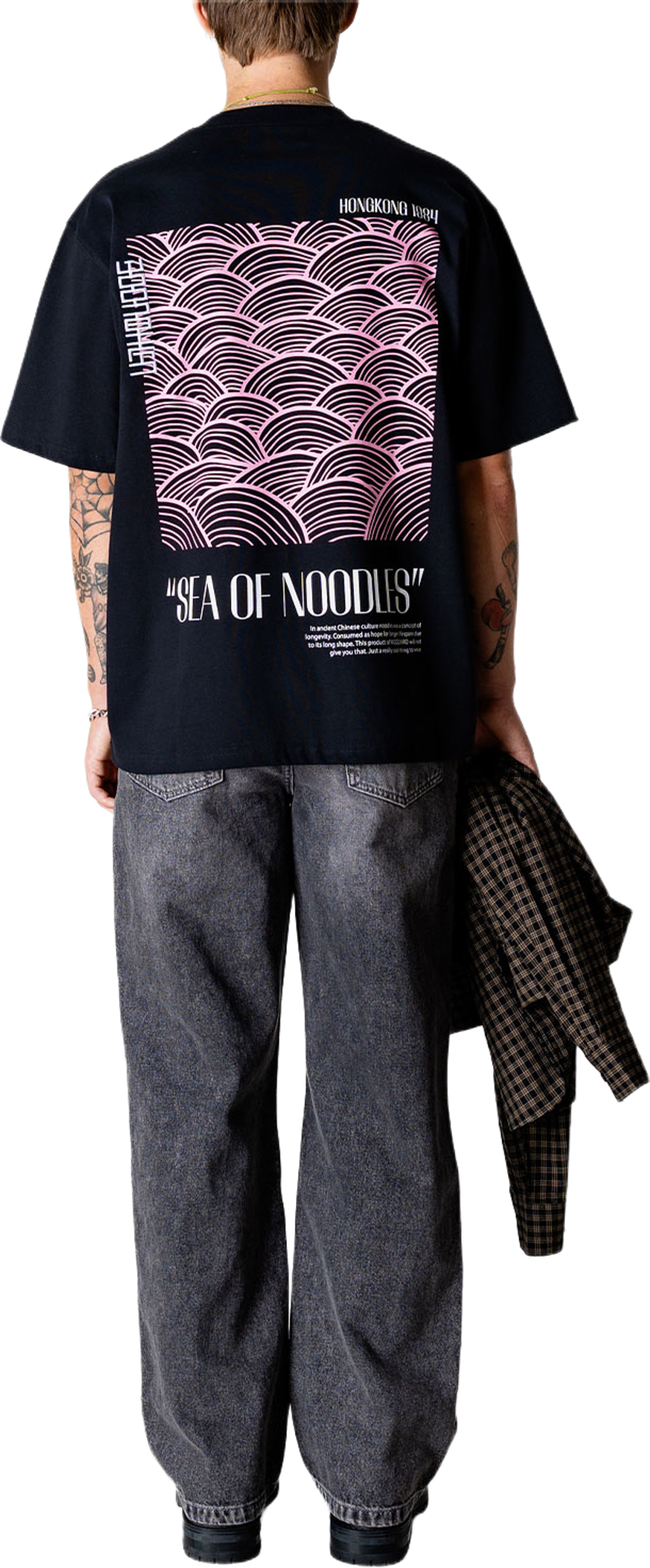 Baine Sea Tee, från Woodbird, i färgen Black. Klicka för att öppna bilden i stort format