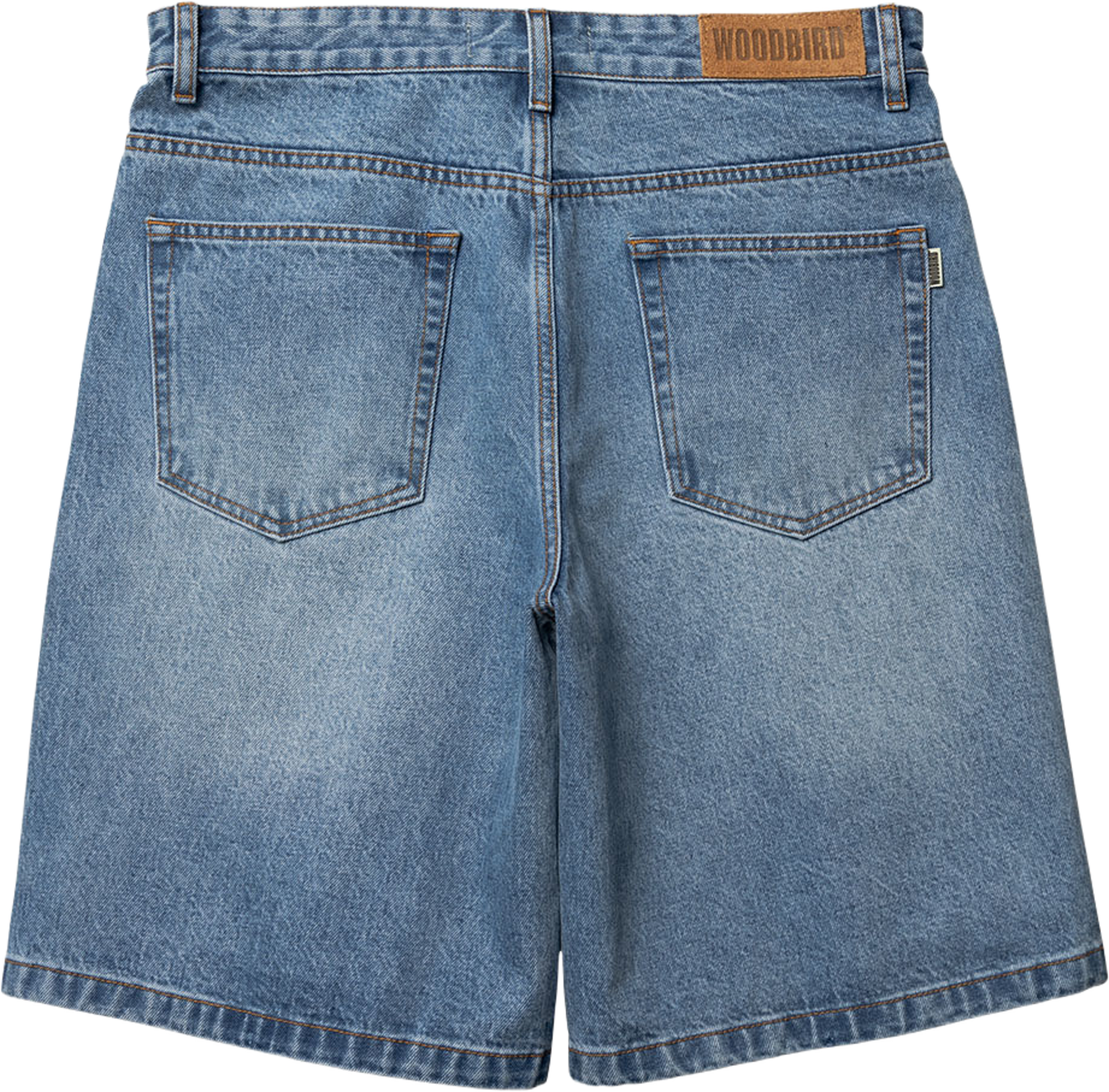 Rami Orig Shorts, från Woodbird, i färgen Blue Washed. Klicka för att öppna bilden i stort format