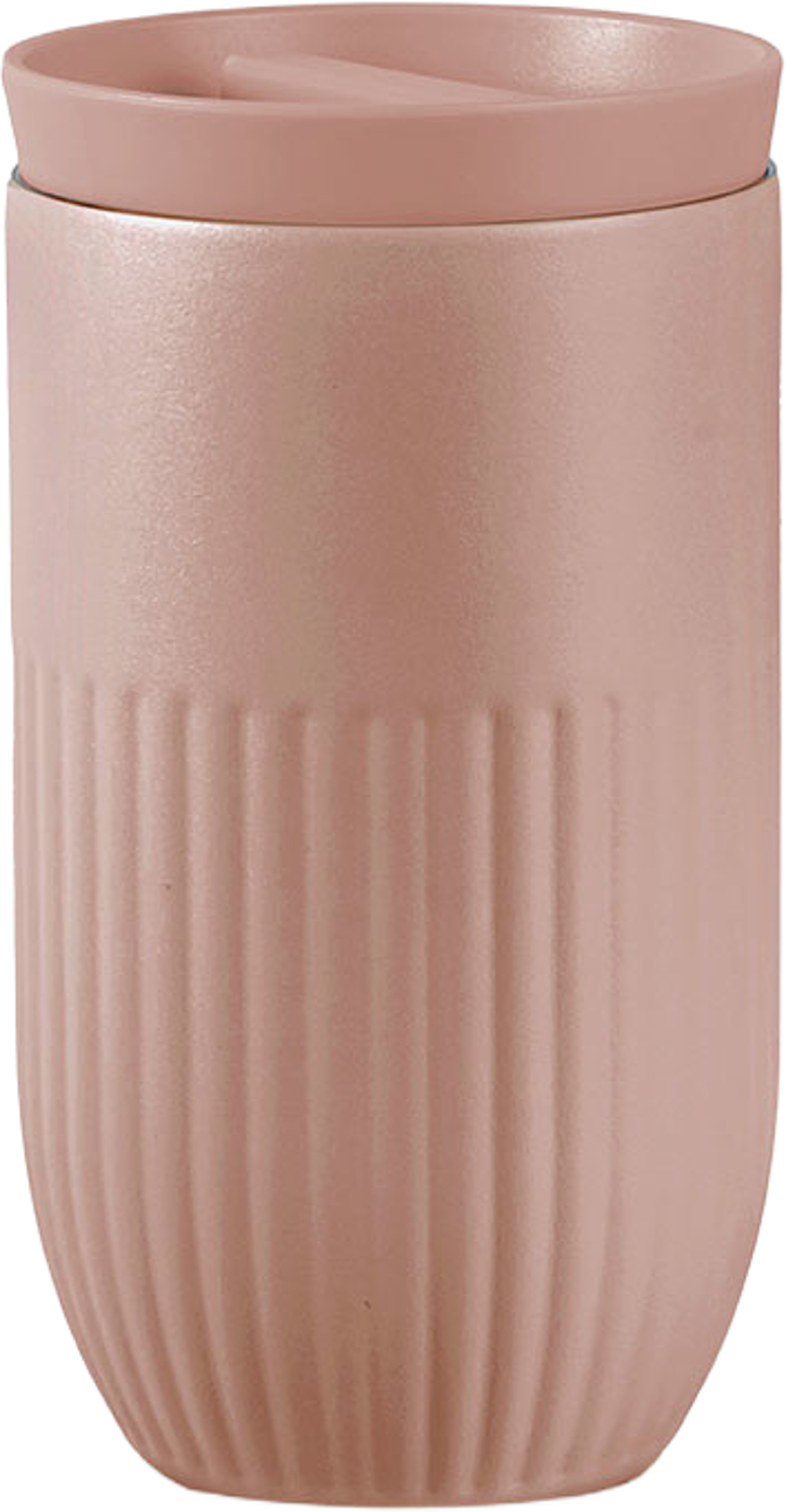 Tova termosmugg, från Sagaform, i färgen Rosa Pantone 489c. Klicka för att öppna bilden i stort format
