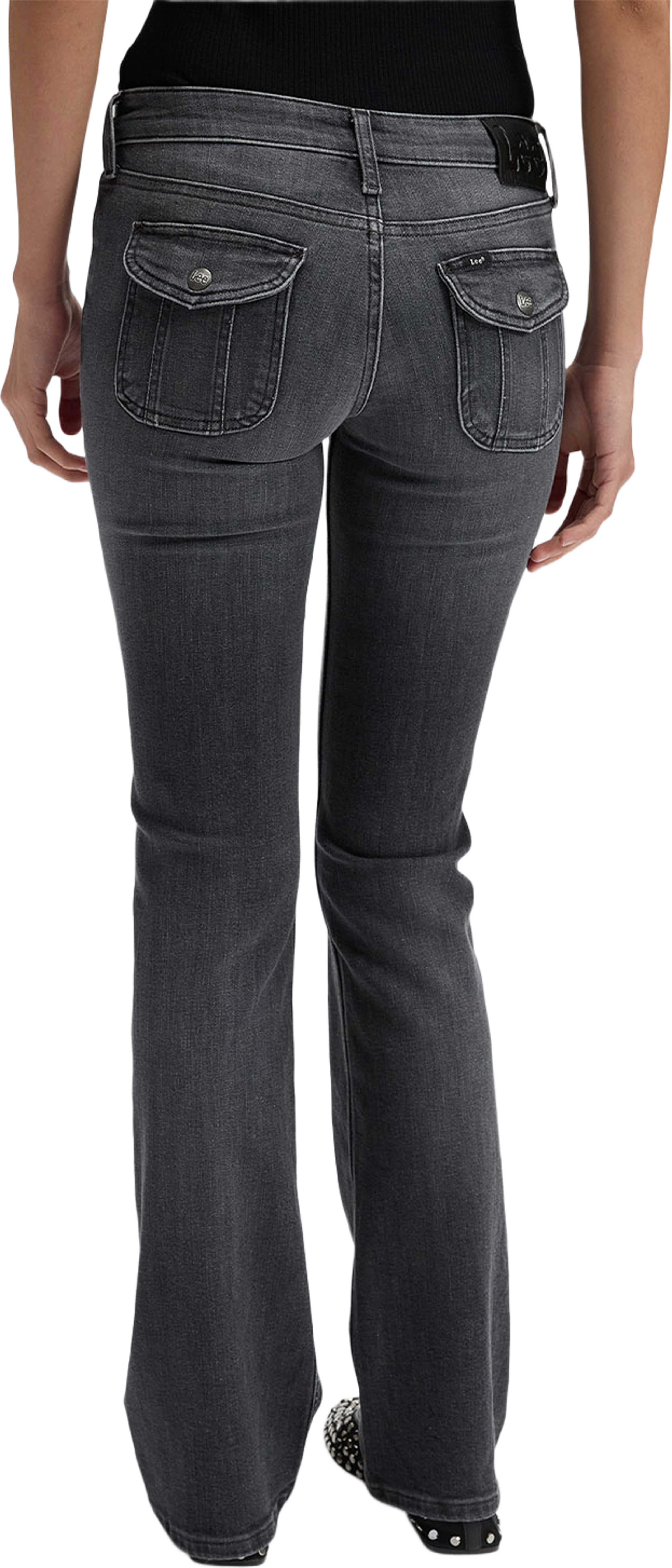 Flap Pocket Jessica, från Lee, i färgen Current Affair. Klicka för att öppna bilden i stort format