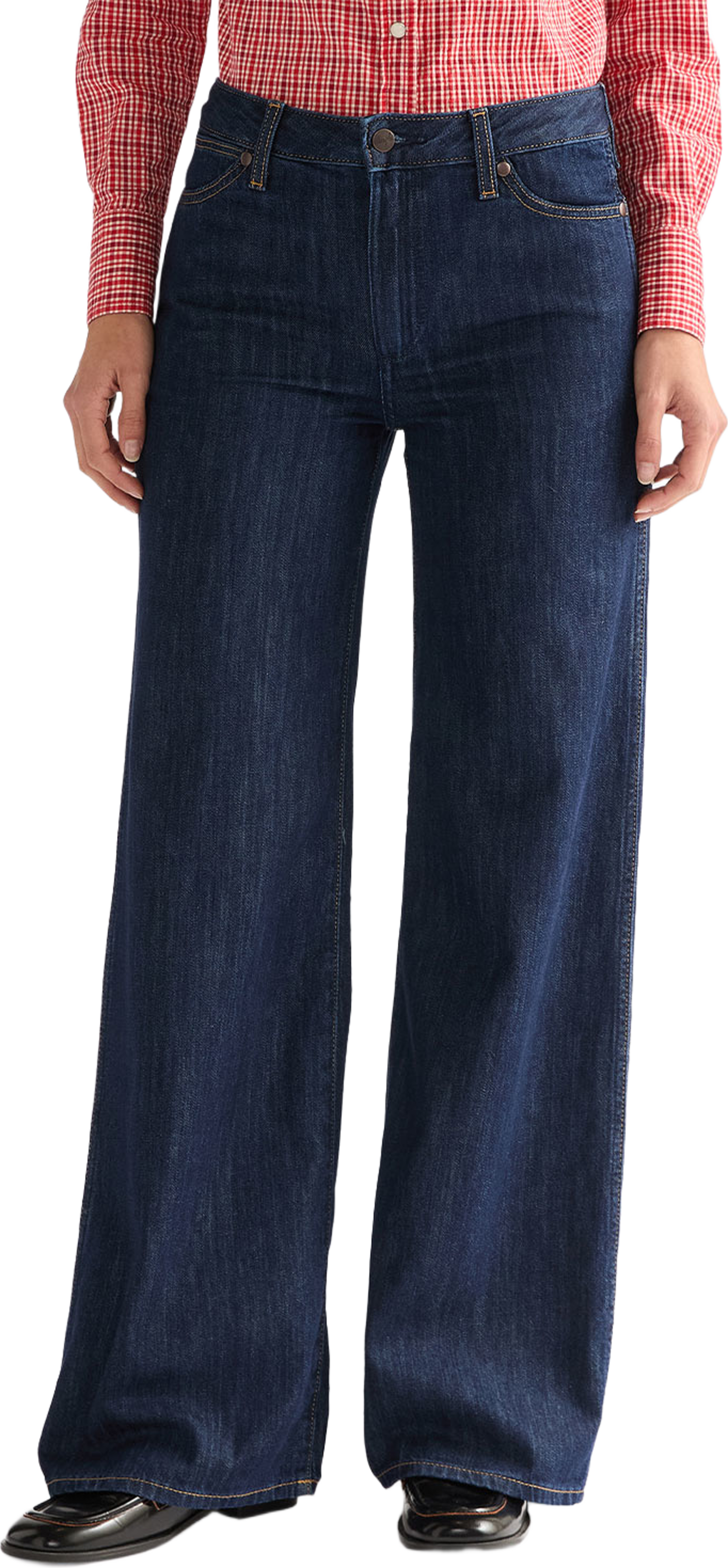 World Wide Jeans, från Wrangler, i färgen Denim Galaxy. Klicka för att öppna bilden i stort format