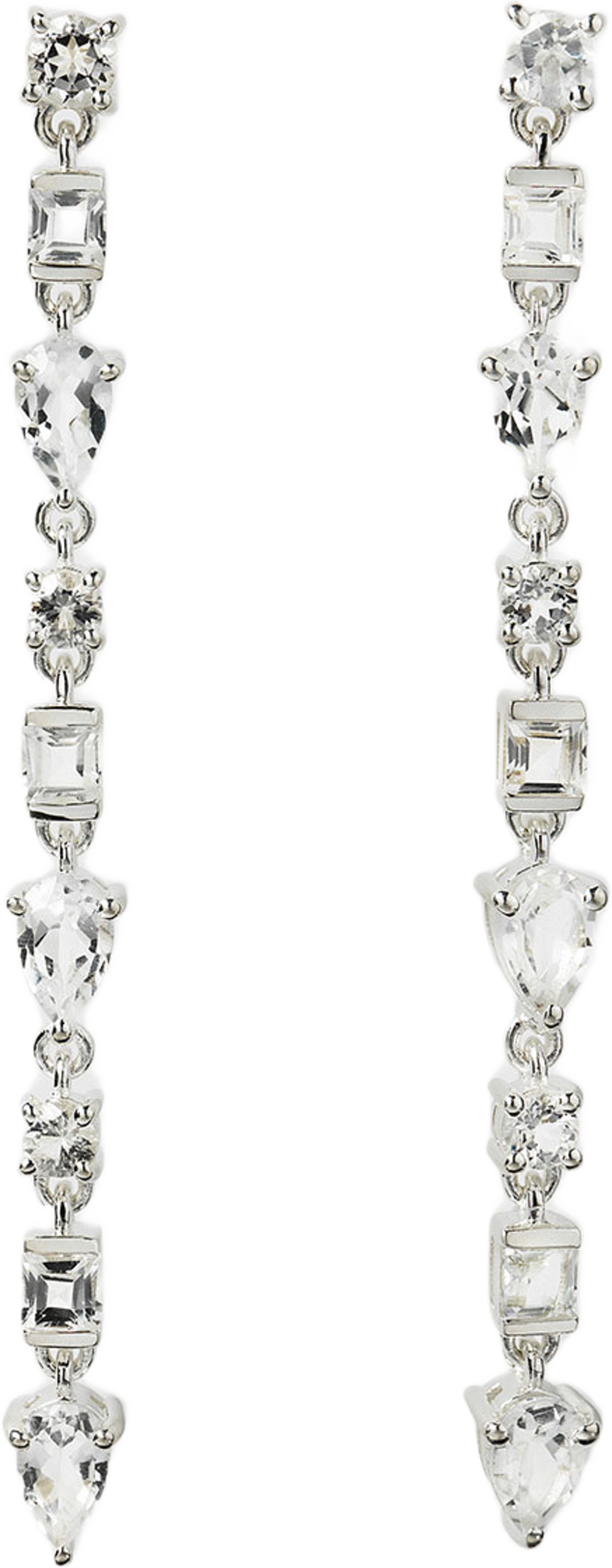 Pam Long Earrings Silver, från Syster P, i färgen Silver. Klicka för att öppna bilden i stort format