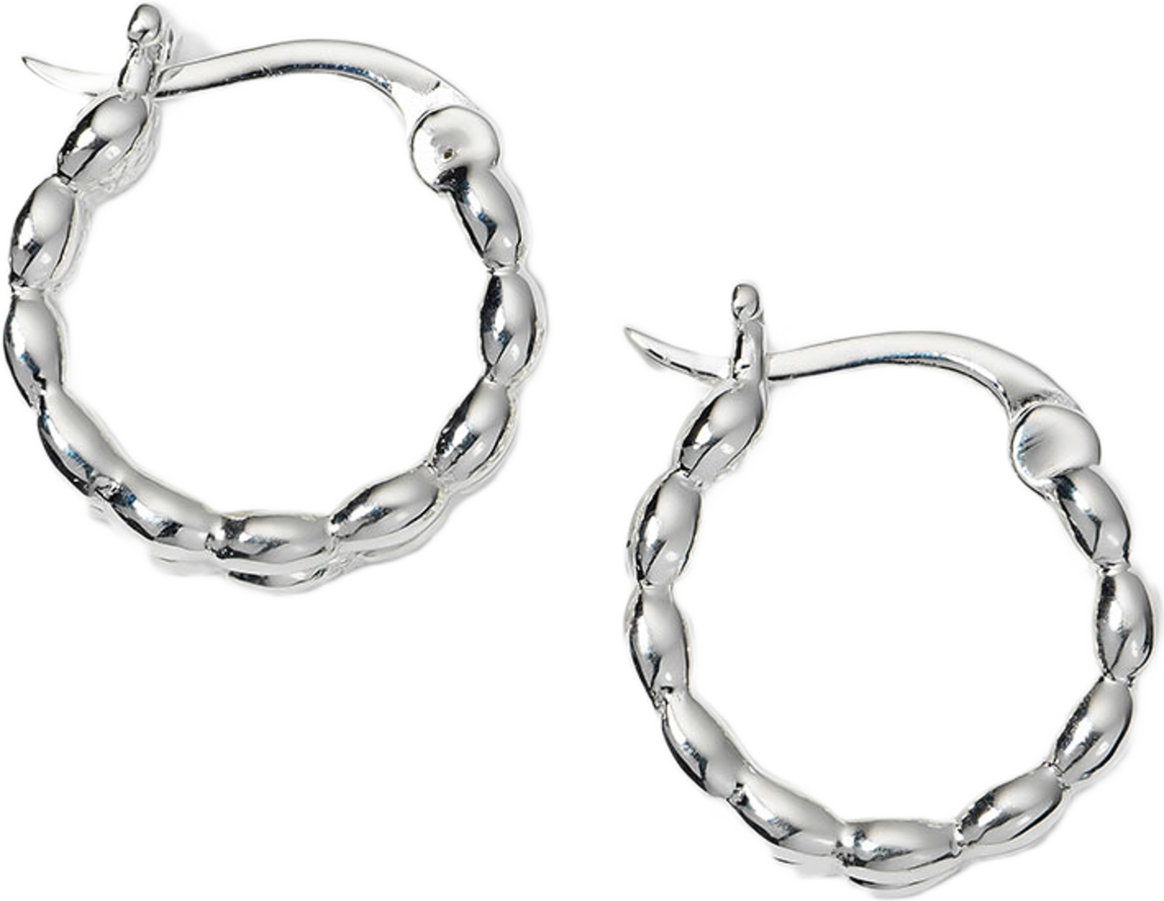 Lunetta Earrings Silver, från Syster P, i färgen Silver.